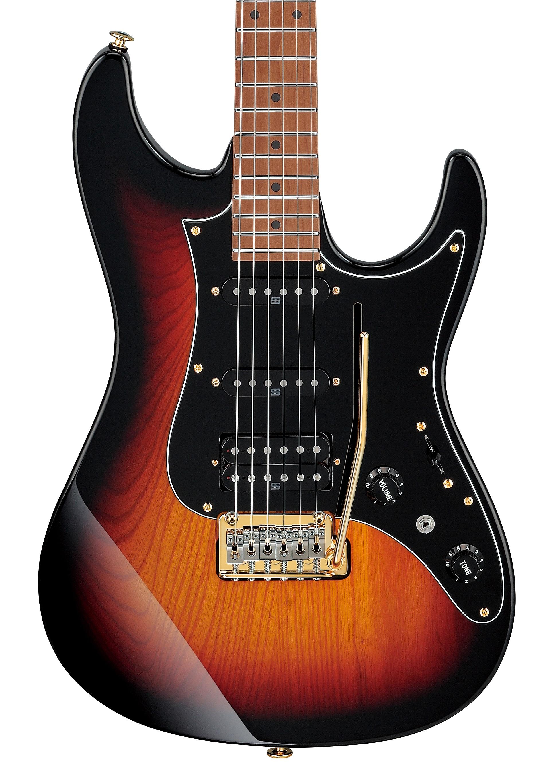 Ibanez AZ2204AG-TFB Prestige Electric Guitar in Tri Fade Burst - AZ2204AG_TFB_00_01_F-hero.jpg