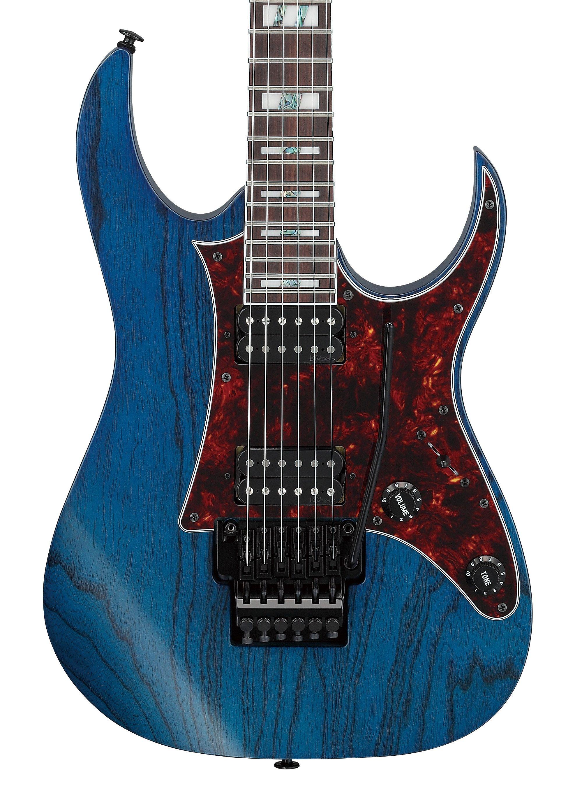 Ibanez RG653DX-TDF Prestige Electric Guitar in Transparent Deep