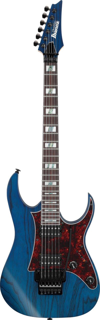 Ibanez RG653DX-TDF Prestige Electric Guitar in Transparent Deep Blue Flat - RG653DX_TDF_00_01_A_compressed.jpg