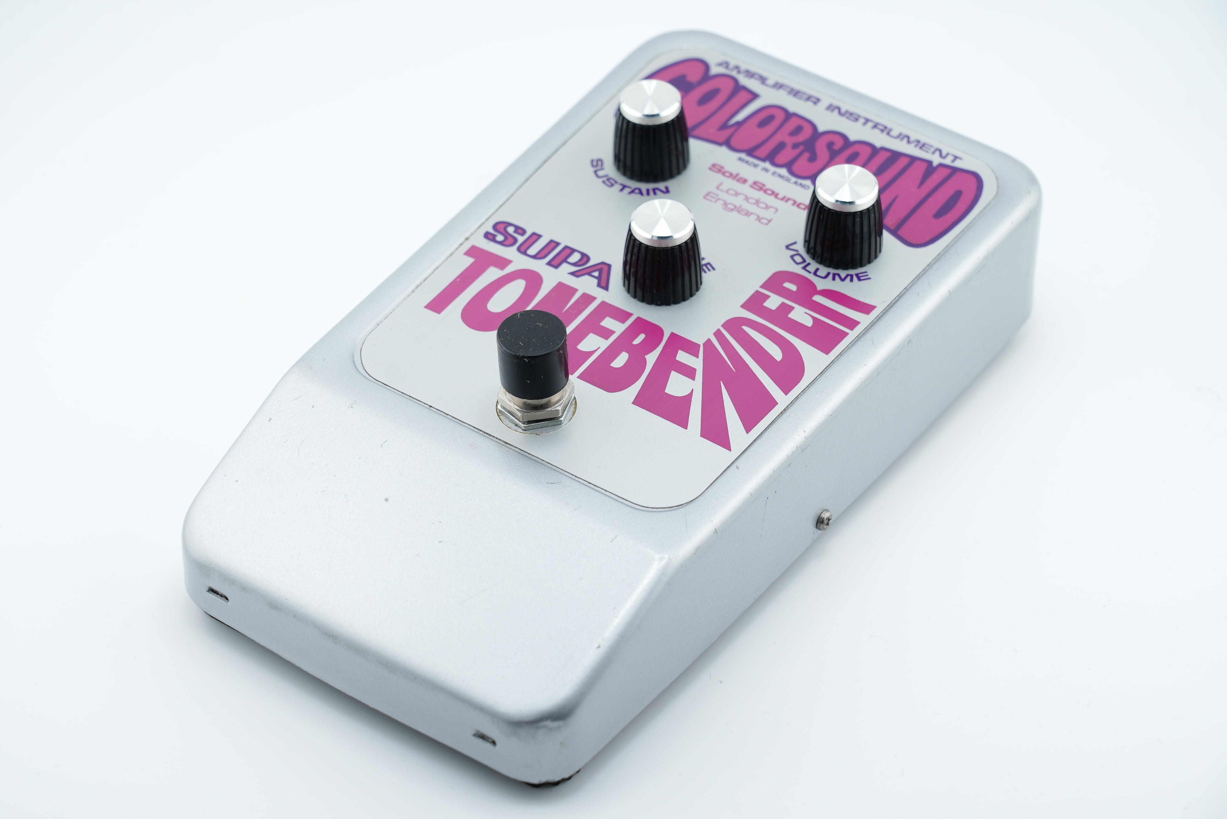 Second Hand 1976 Sola Sound Colorsound Supa Tonebender Fuzz Pedal 255 - SH-114-2255 (3).jpg