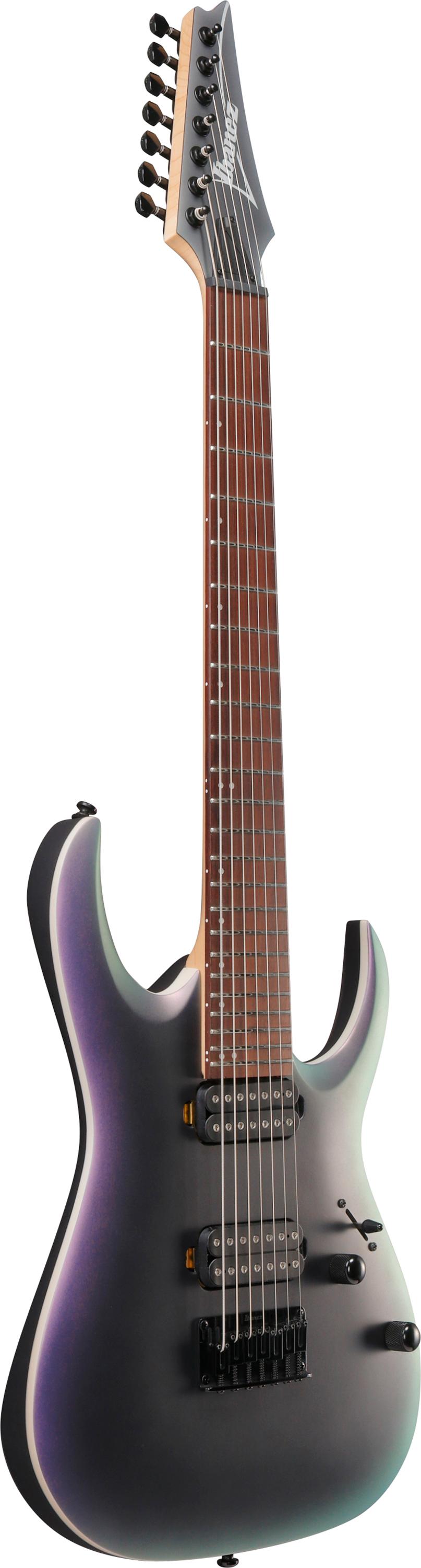 Ibanez RGA742EX-BAM 7-String Electric Guitar in Black Aurora Burst