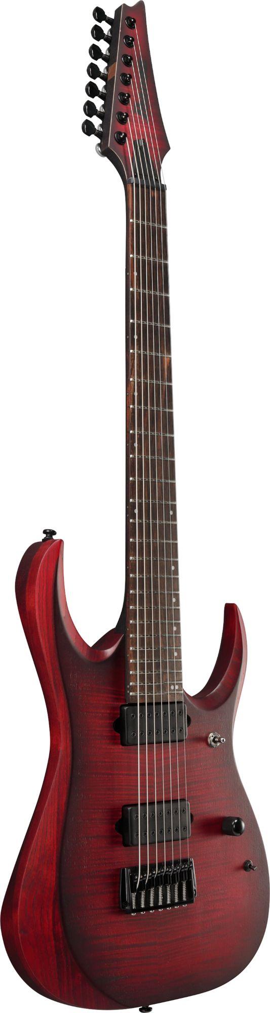 Ibanez RGD721FA-WUF 7-String Electric Guitar in Stained Wine Red