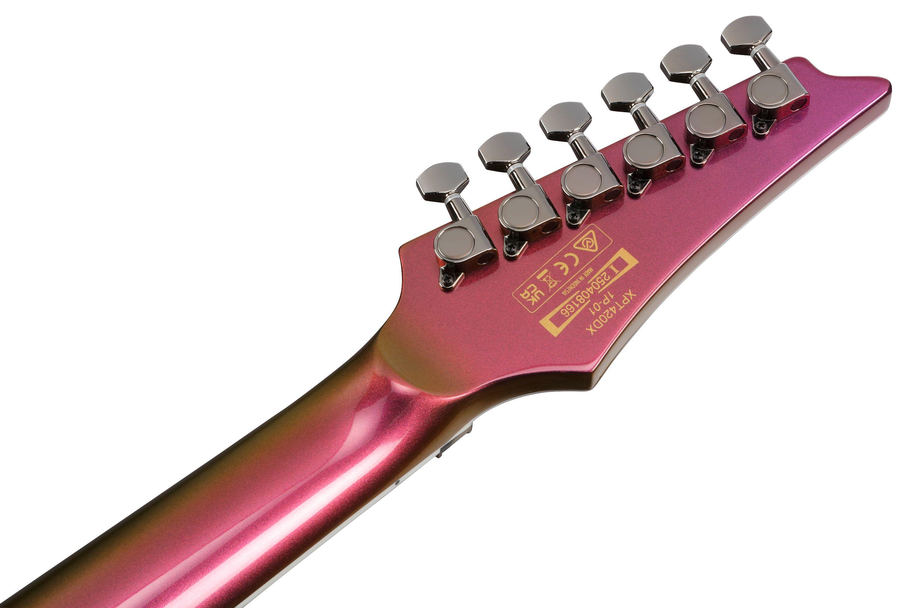 Ibanez XPT420DX-RGC Electric Guitar in Rose Gold Chameleon