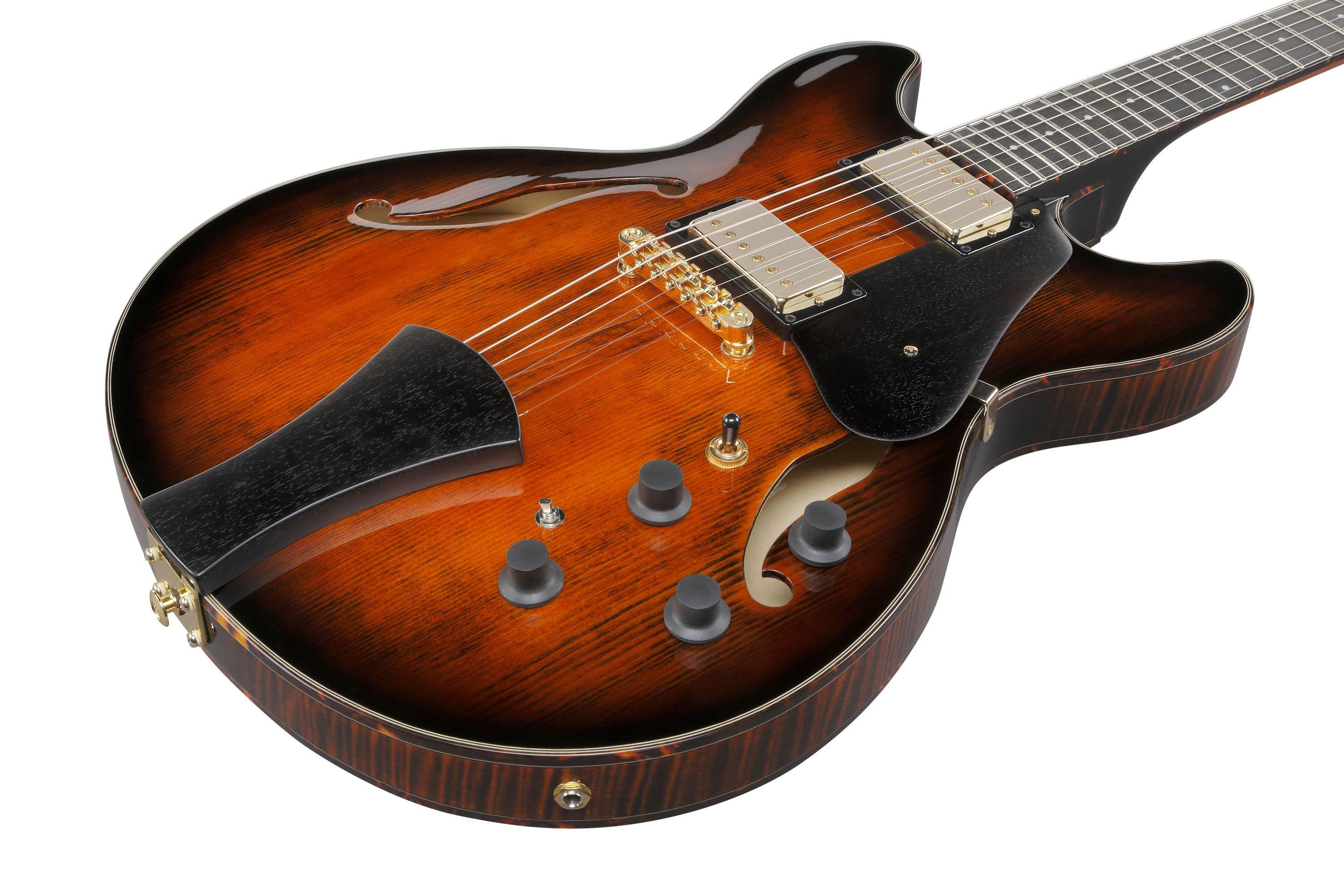 Ibanez ASH300-TBC Artstar Semi-Hollow Electric Guitar in Tobacco