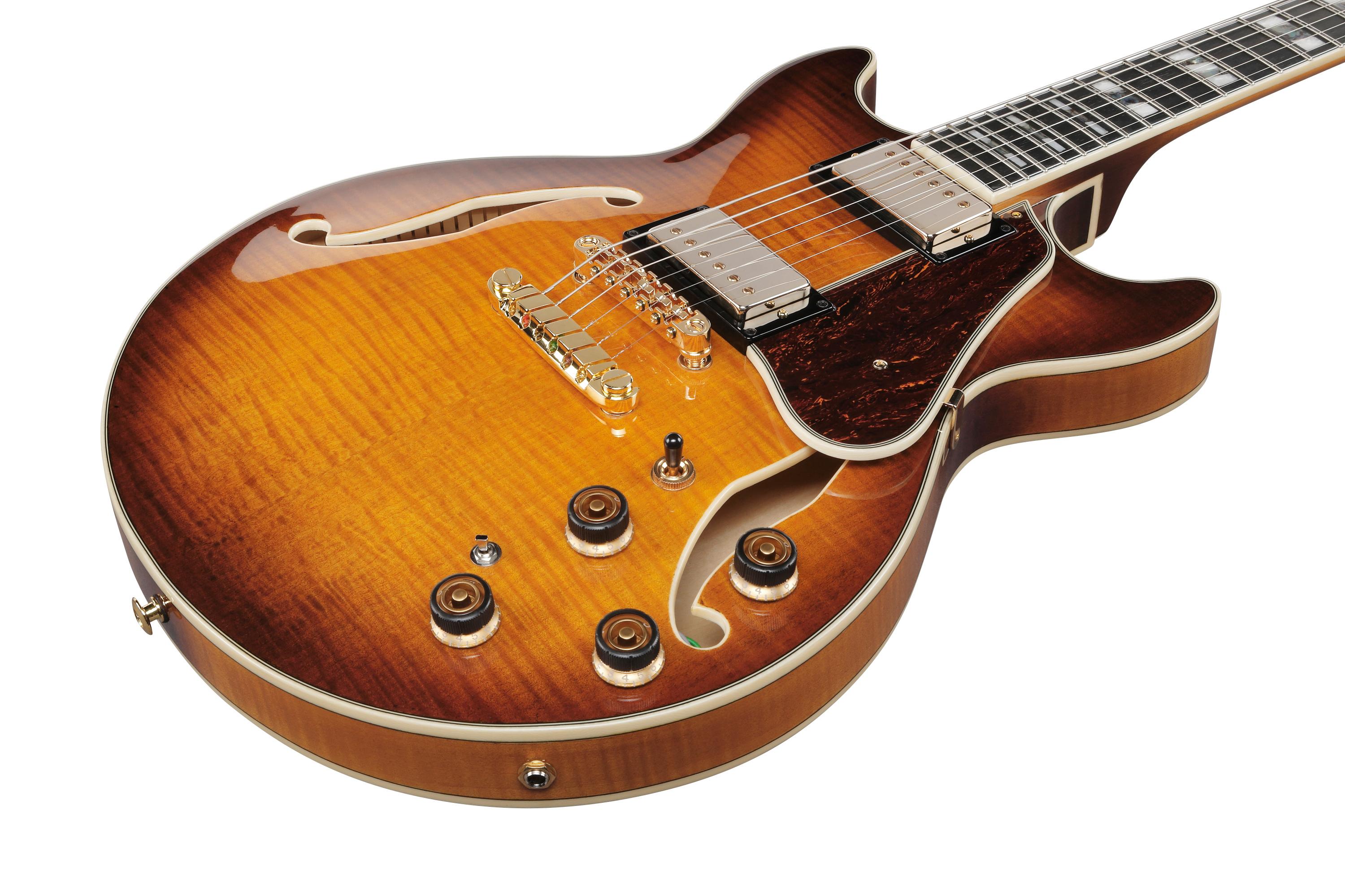 Ibanez AM153FM-ATT Artstar Semi-Hollow Electric Guitar in Antique Tobacco Burst - AM153FM_ATT_5B_01_H.jpg