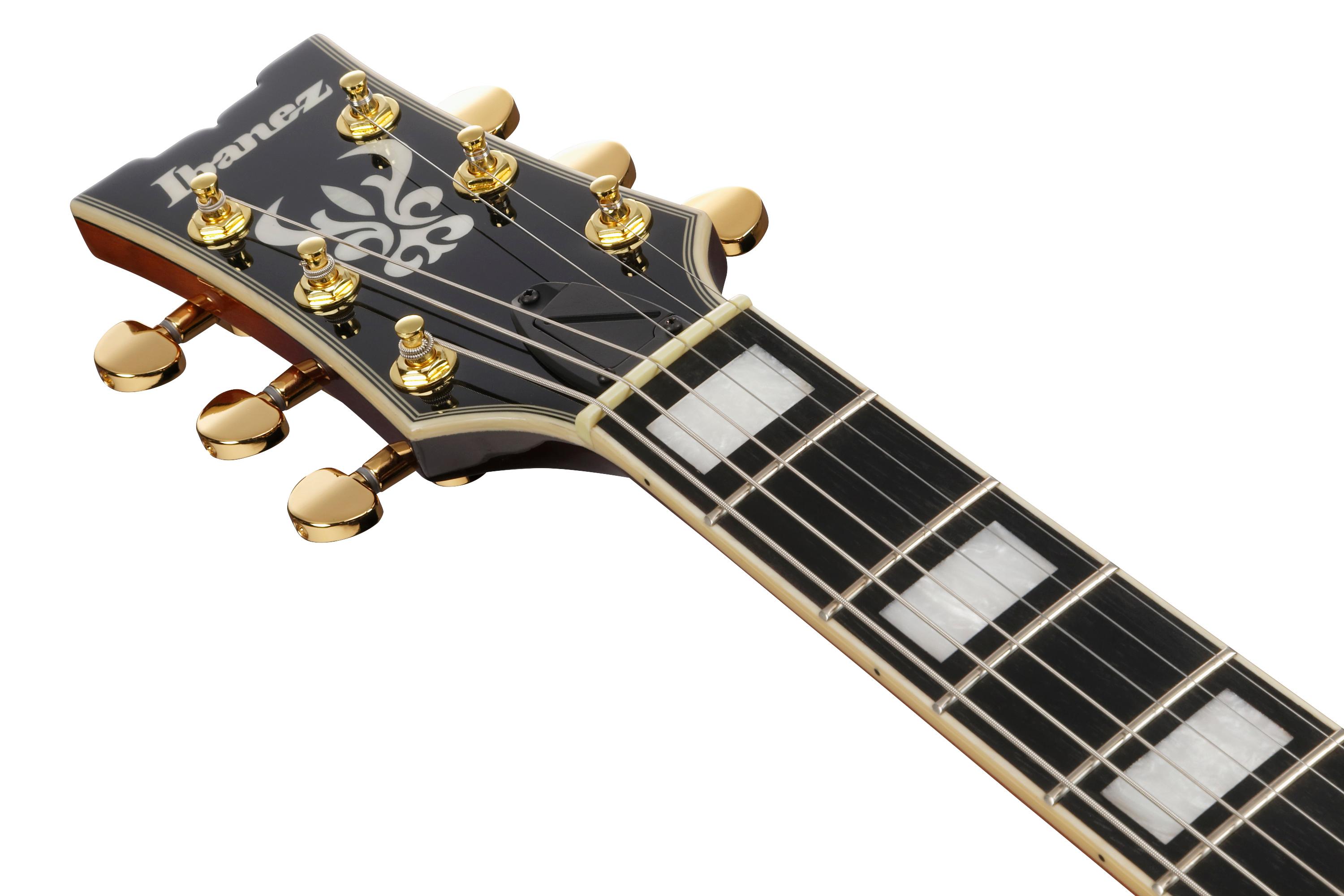Ibanez AM93QA-VVH Artcore Expressionist Semi-Hollow Electric Guitar in Vintage Violin High Gloss - AM93QA_VVH_5B_01_J.jpg
