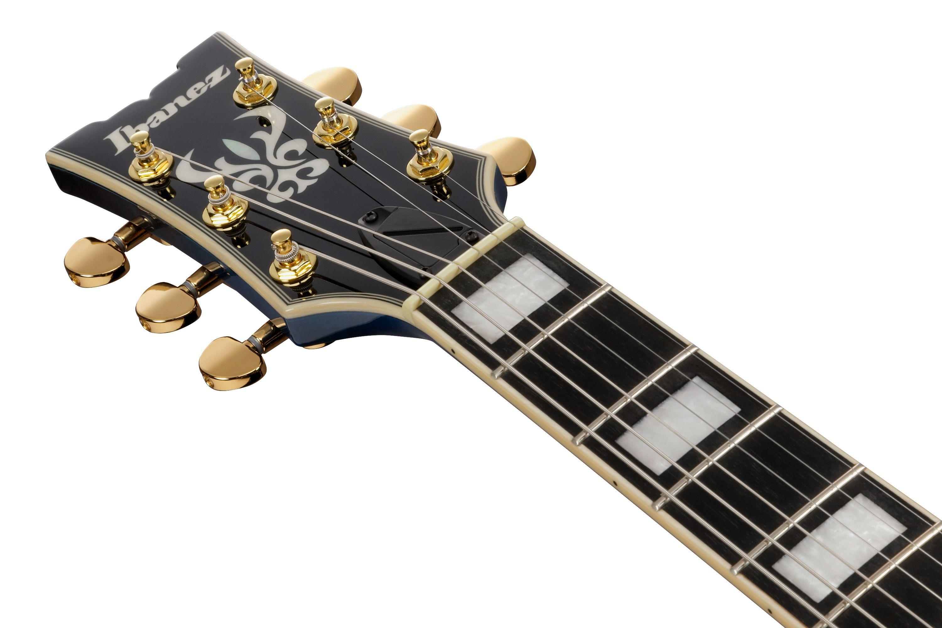 Ibanez AM93QA-JBB Artcore Expressionist Semi-Hollow Electric Guitar in Jet Blue Burst - AM93QA_JBB_5B_01_J_compressed.jpg