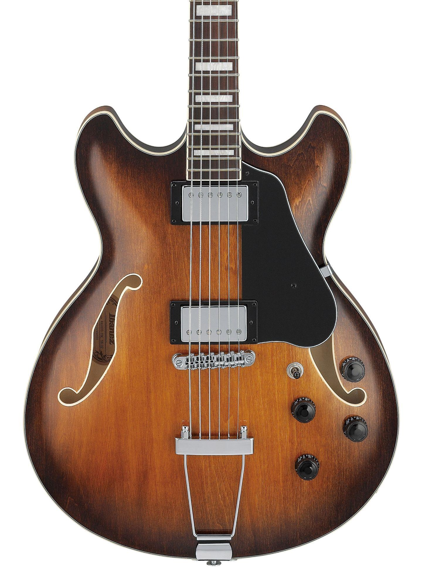 Ibanez AS7328-TBC Artcore Baritone Semi-Hollow Electric Guitar in