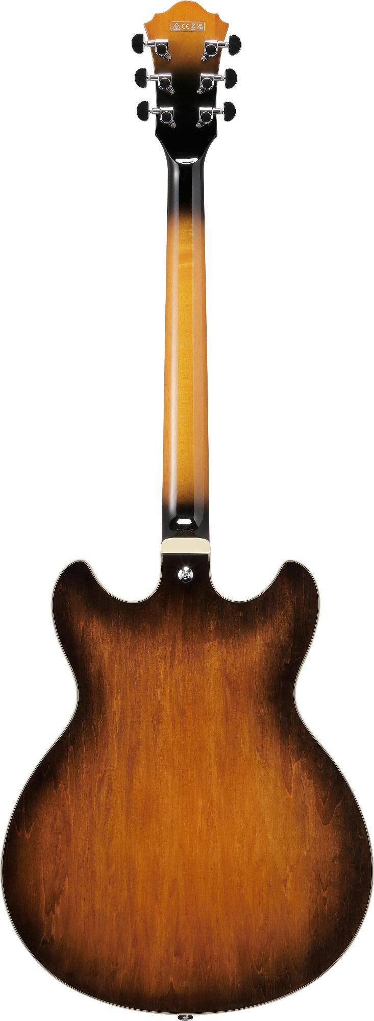 Ibanez AS7328-TBC Artcore Baritone Semi-Hollow Electric Guitar in Tobacco Brown - AS7328_TBC_5B_01_C_compressed.jpg