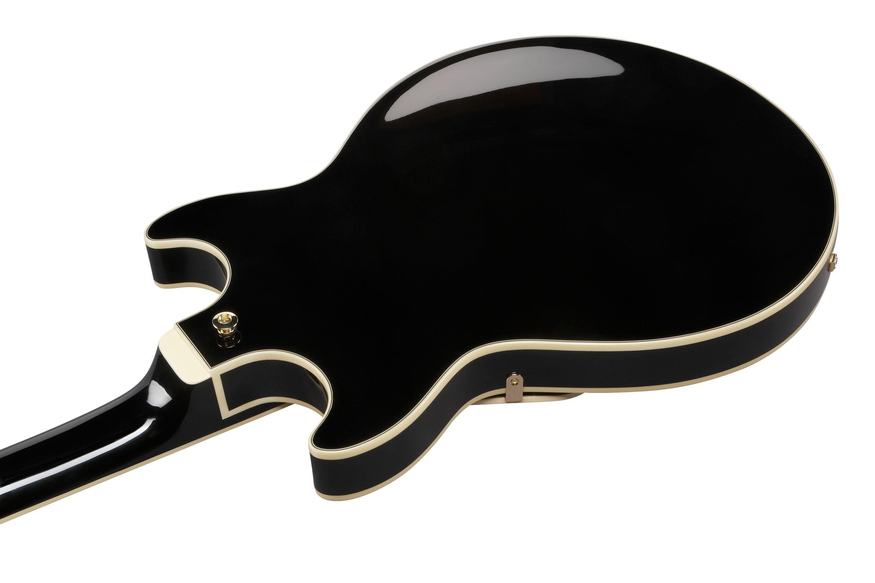 Ibanez AM73G-BK Artcore Semi-Hollow Electric Guitar in Black - AM73G_BK_5B_01_I_compressed.jpg