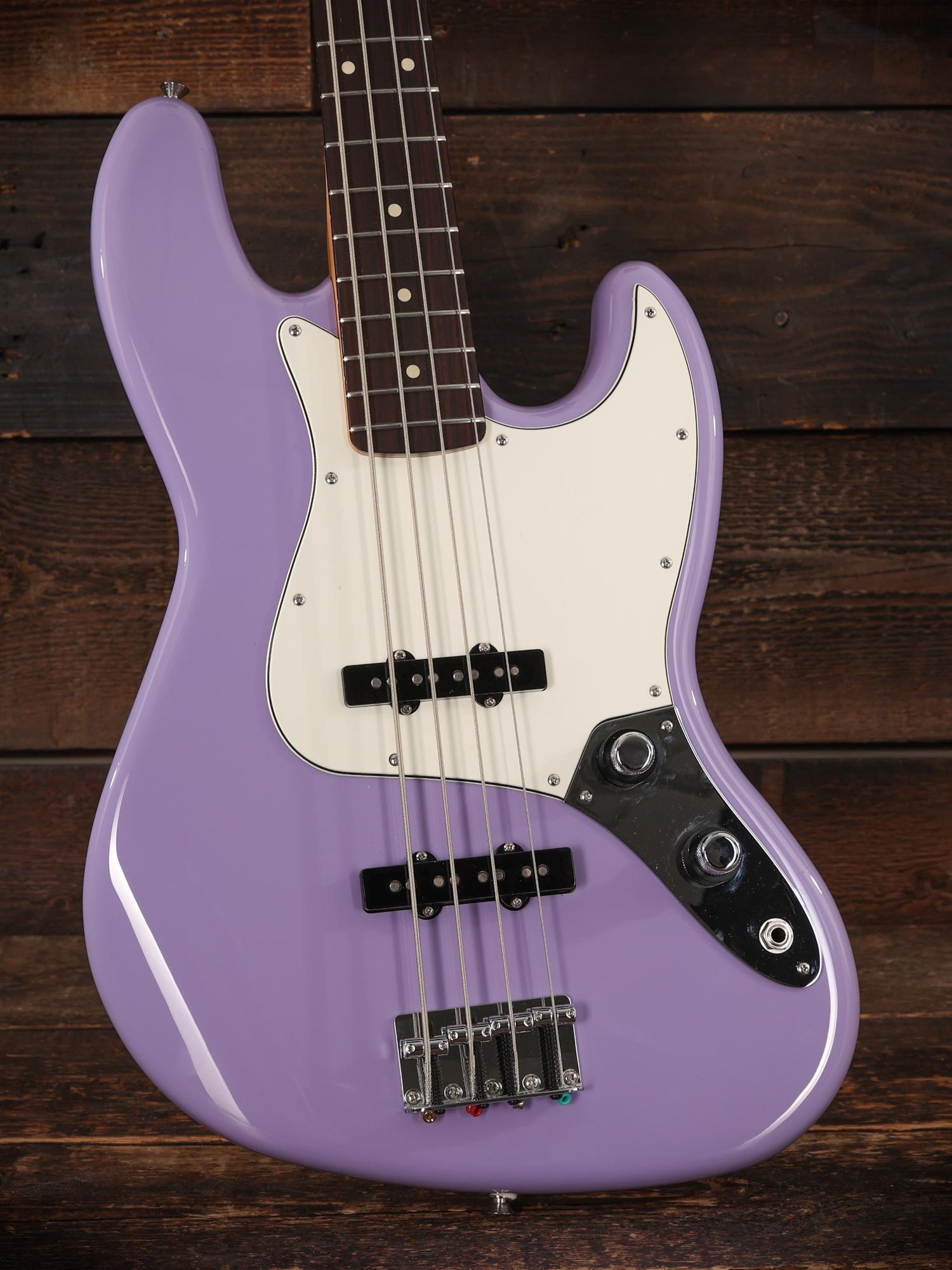 Fender Player II Jazz Bass Guitar in Lavender Haze - 0140480575-Beauty.jpg