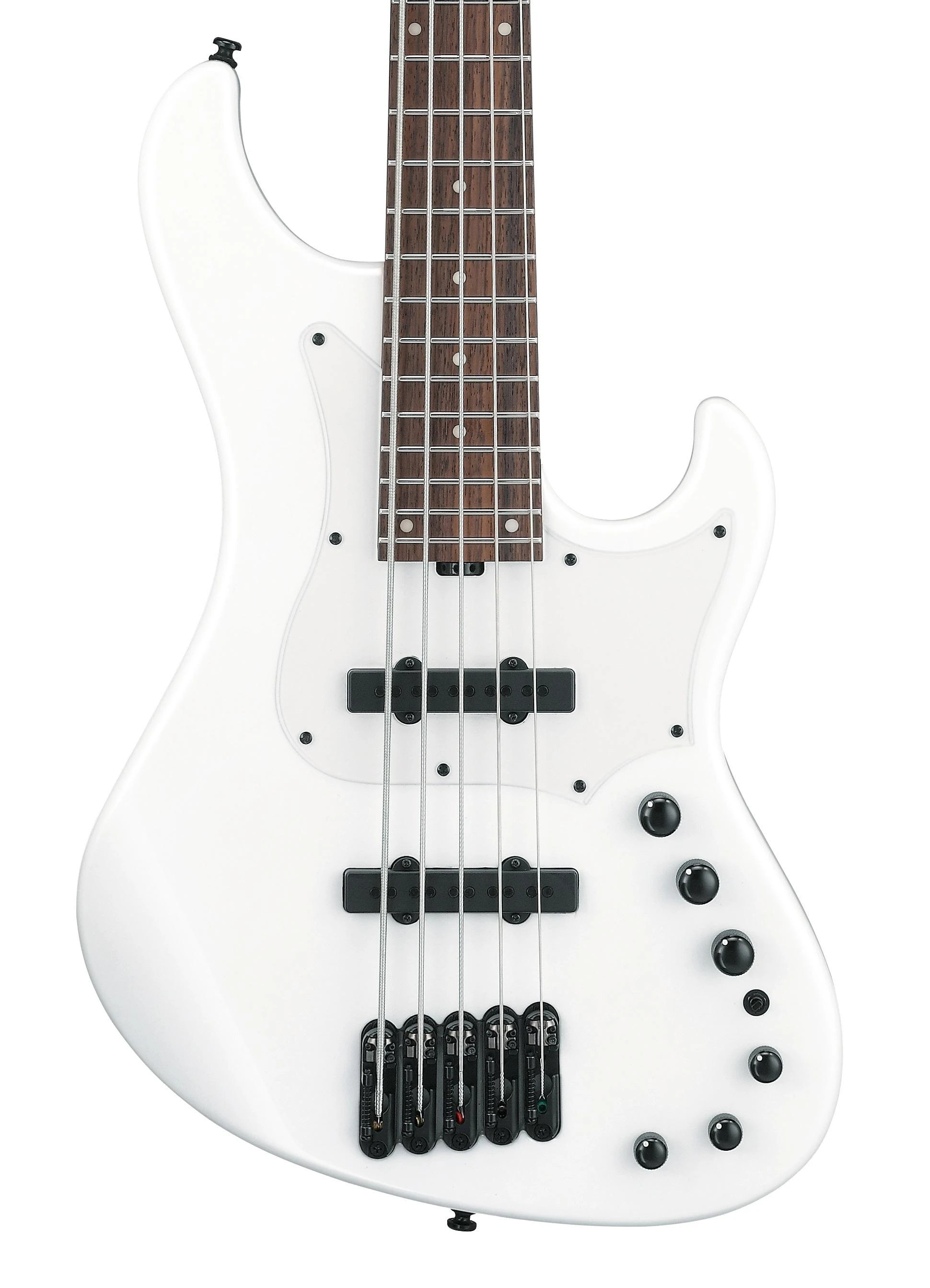 Ibanez MDM1005-PW Mode 5-String Bass Guitar in Pearl White - MDM1005_PW_1P_01_F.jpg