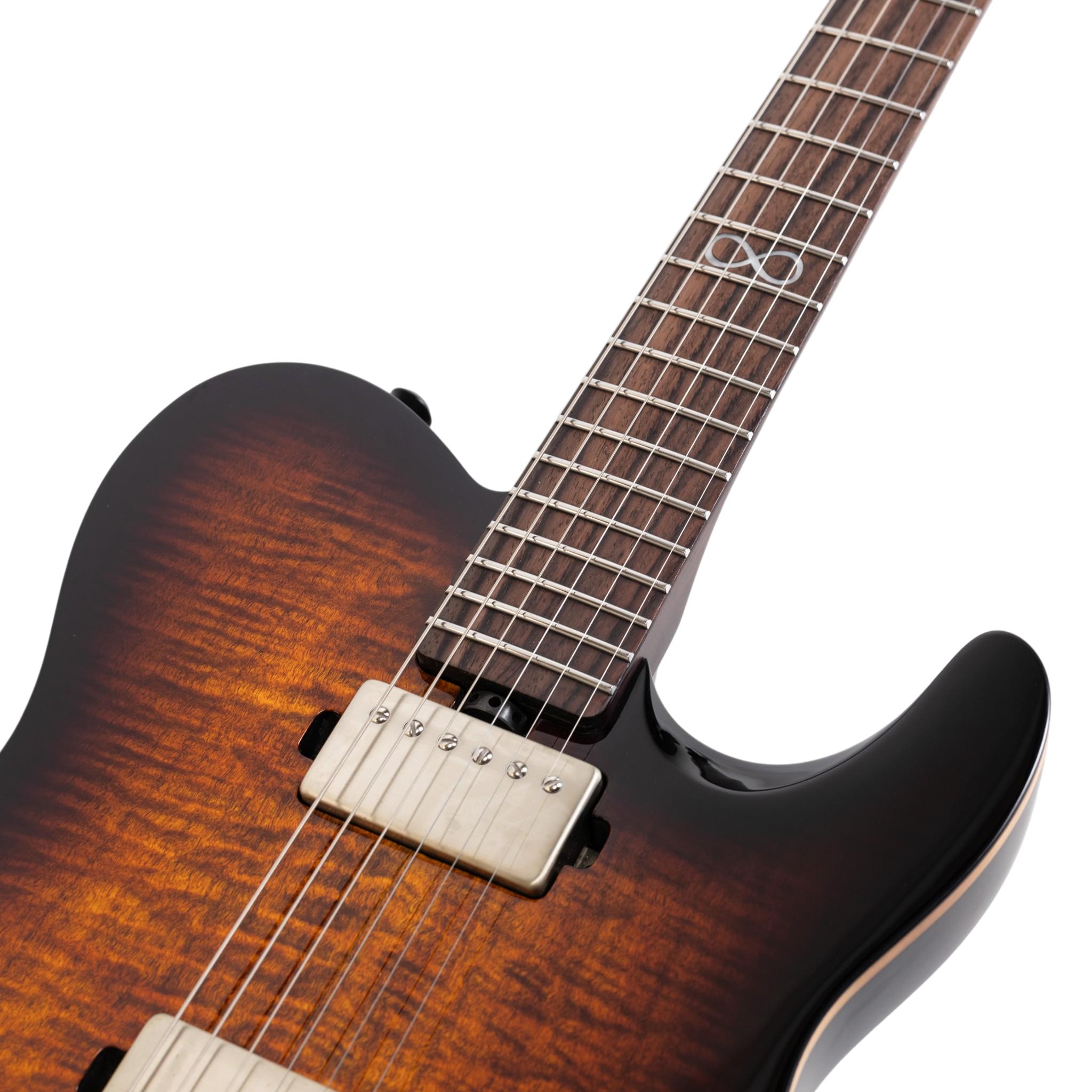 Chapman Law Maker Legacy Electric Guitar in Tiger Eye Burst - LM2-LGY-TEB 6.jpg