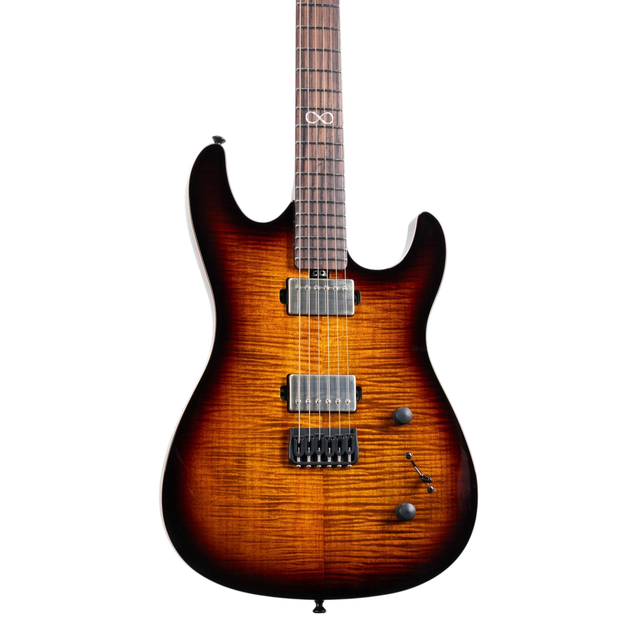 Chapman Scout Legacy Electric Guitar in Tiger Eye Burst - SCT-TRD-TEB 8.jpg