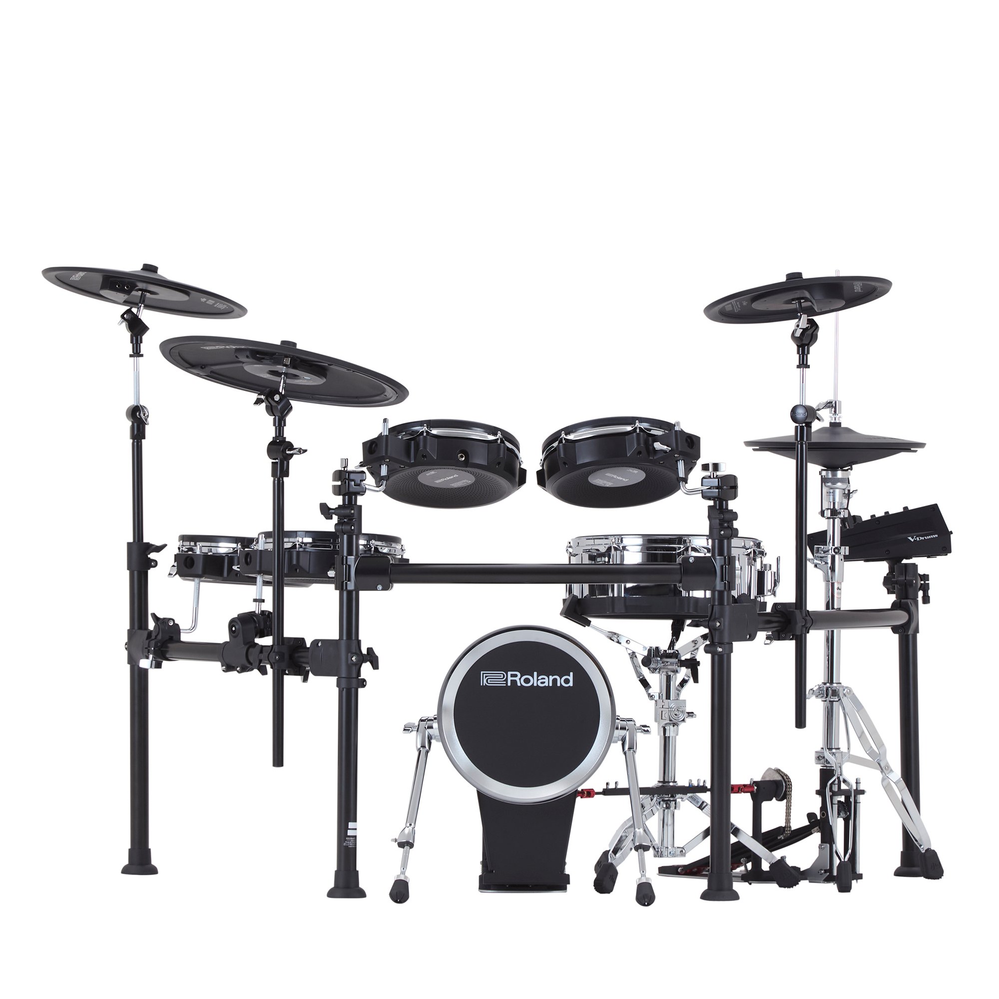 Roland TD713 Kit with Throne, Double Pedal, Sticks, Hi Hat Stand, Snare Stand, and Headphones - TD713(F).jpg