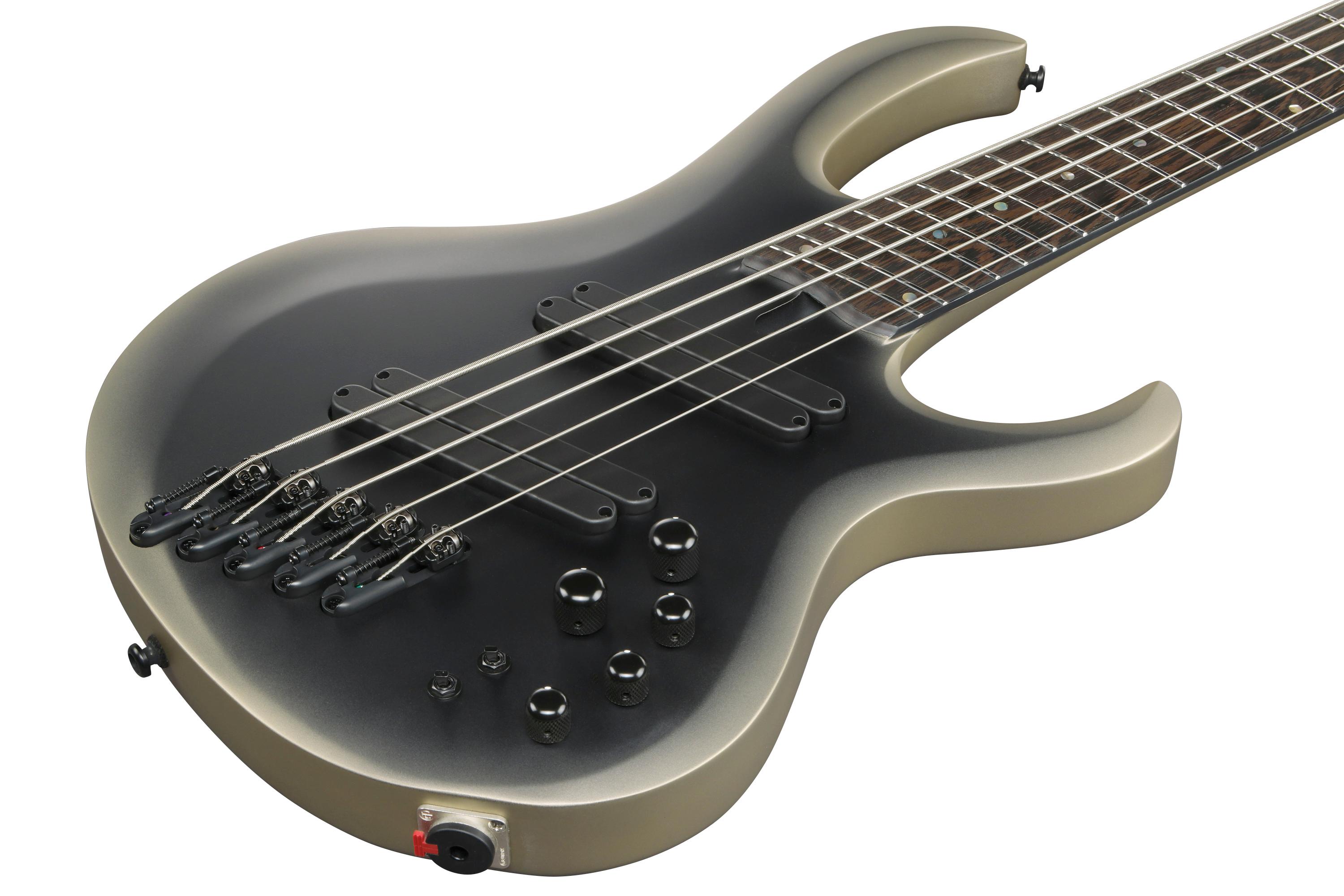 Ibanez BTB605MS-SOM 5-String Multi-Scale Bass Guitar in Solar