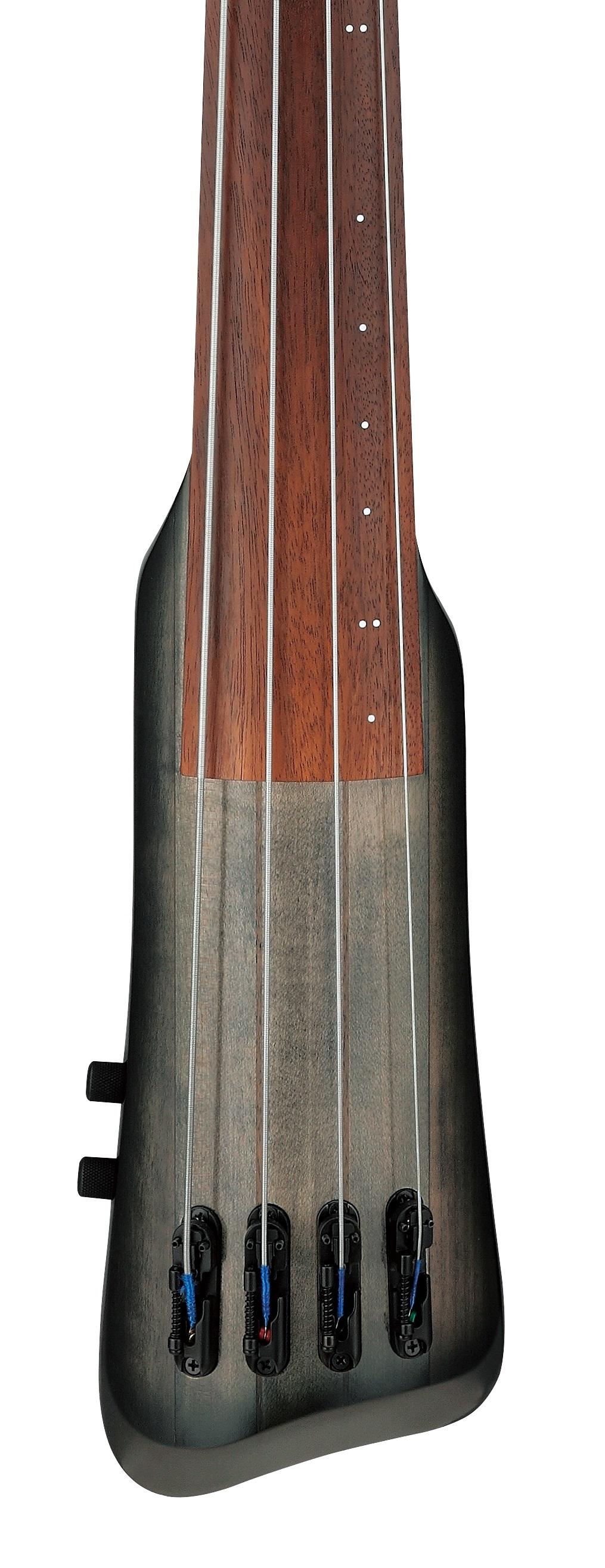 Ibanez UB804-BUL Electric Upright Bass Guitar in Black Ice Burst