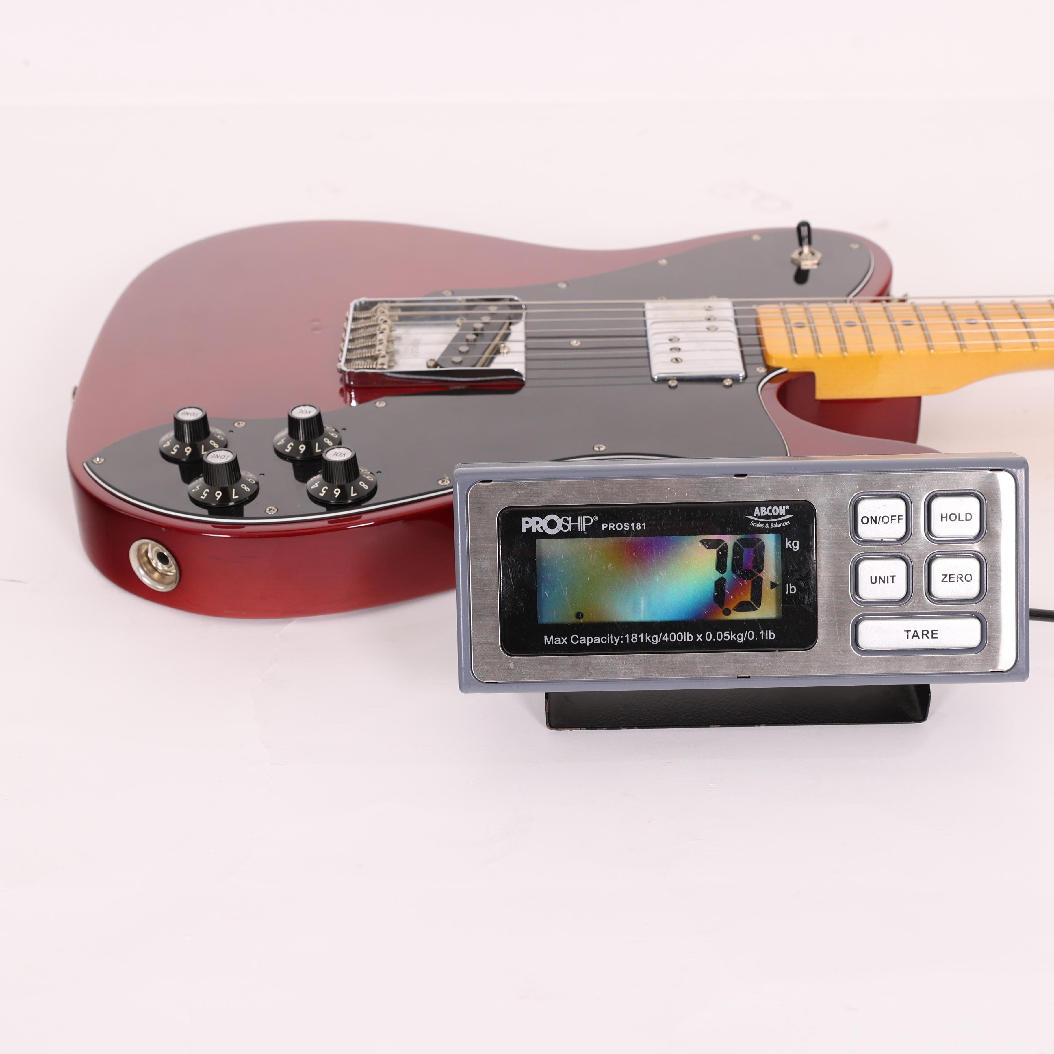 Second Hand Fender American Vintage Telecaster Custom in Wine Red 576 - SH-235-2576 (10).jpg