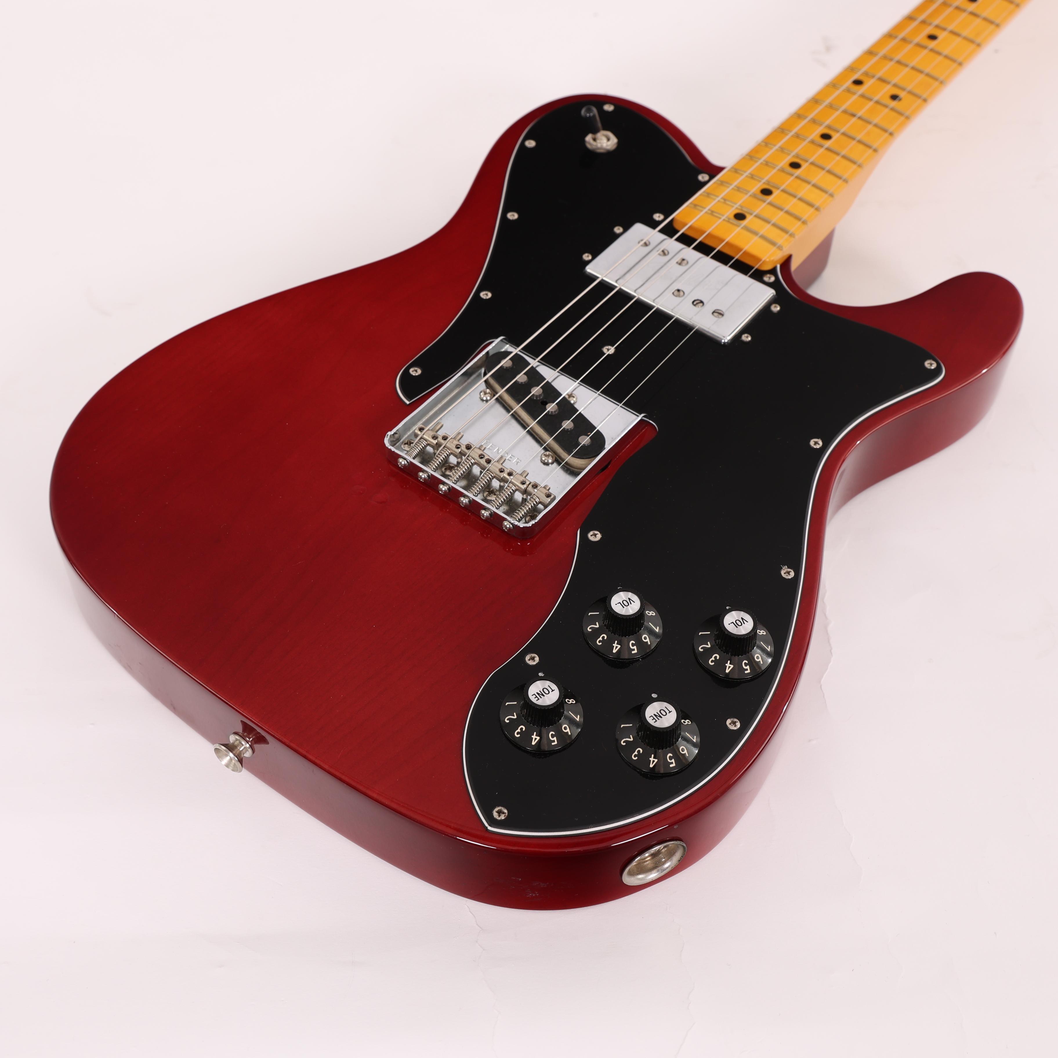 Second Hand Fender American Vintage Telecaster Custom in Wine Red 576 - SH-235-2576 (11).jpg
