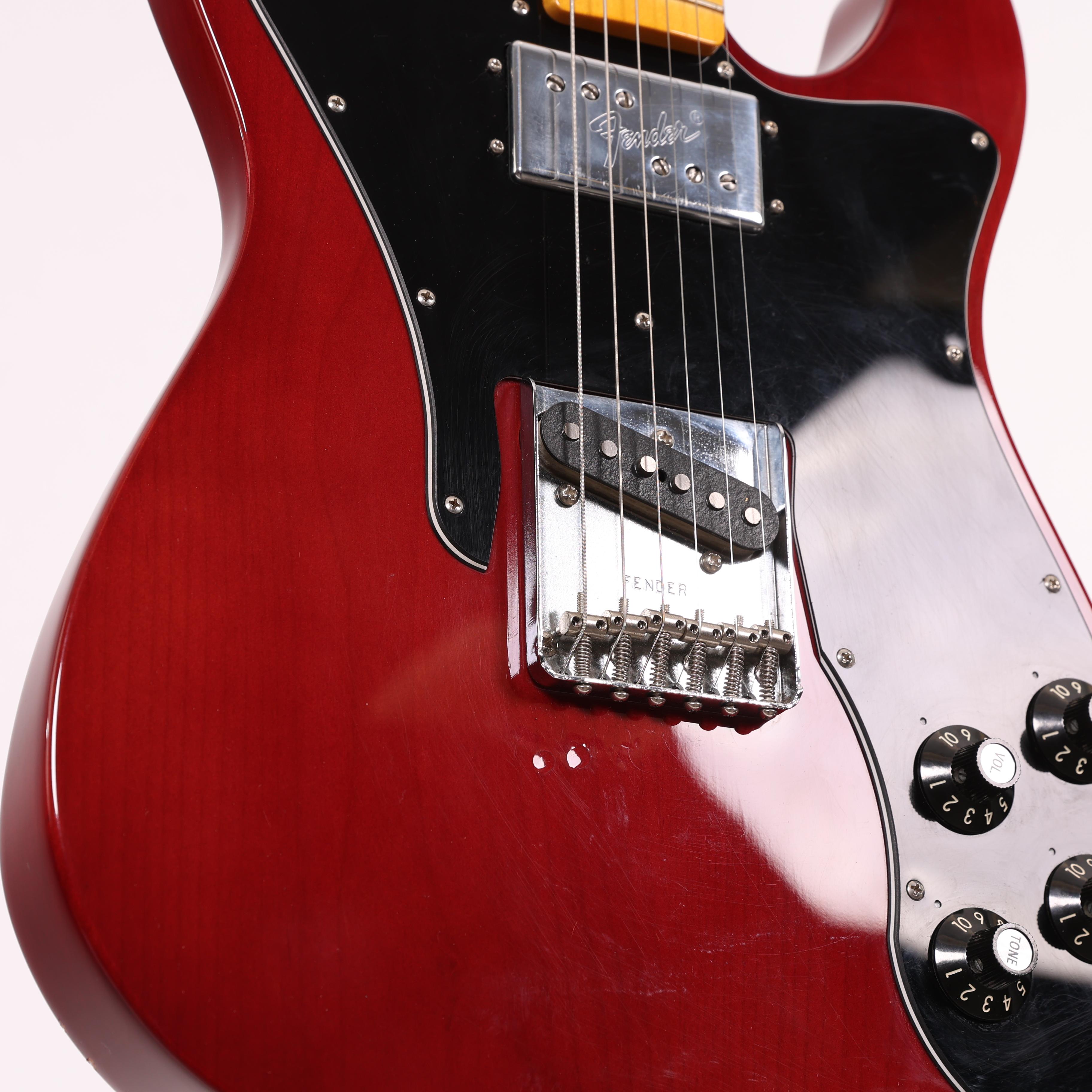 Second Hand Fender American Vintage Telecaster Custom in Wine Red 576 - SH-235-2576 (7).jpg