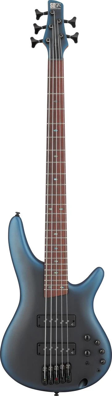 Ibanez SR505N-MAM 5-String Bass Guitar in Midnight Arctic Ocean Matte - SR505N_MAM_1P_01_A.jpg