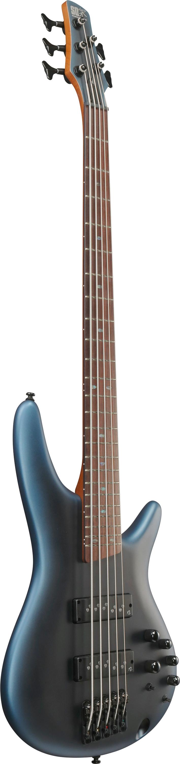 Ibanez SR505N-MAM 5-String Bass Guitar in Midnight Arctic Ocean