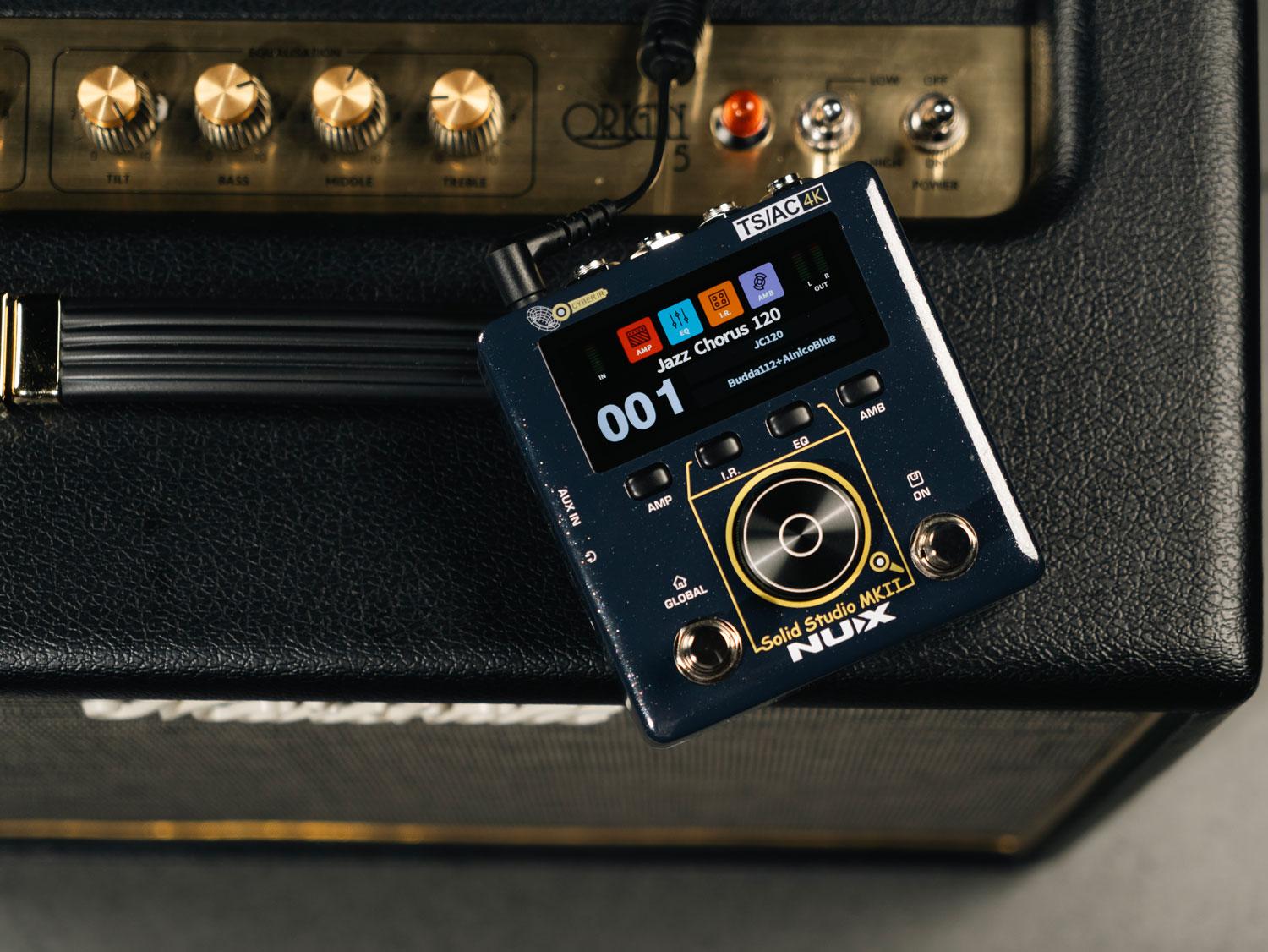 NUX Solid Studio MKII Guitar Amp Modeller Pedal - Andertons Music Co