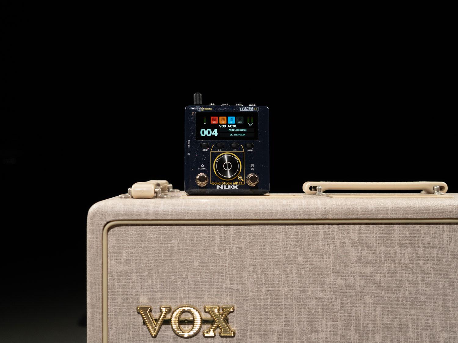 NUX Solid Studio MKII Guitar Amp Modeller Pedal - Andertons Music Co