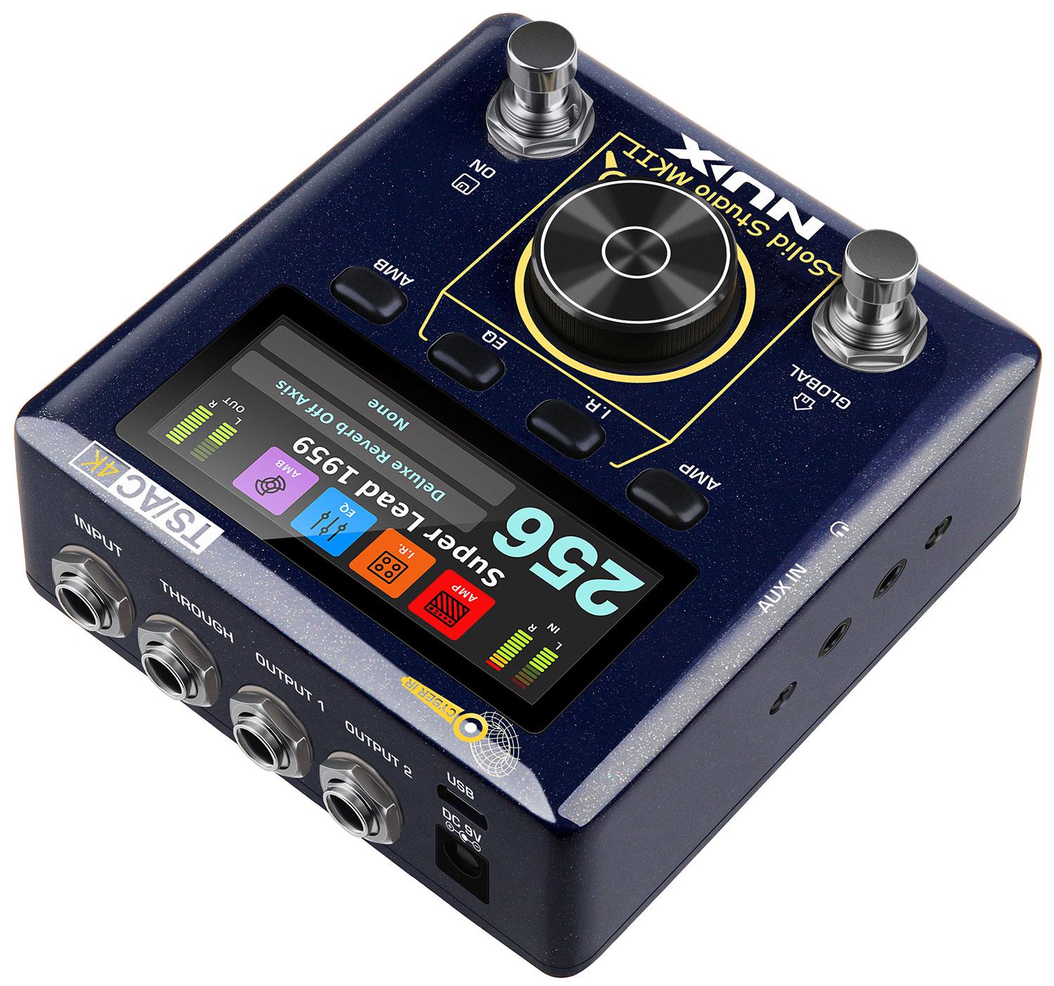 NUX Solid Studio MKII Guitar Amp Modeller Pedal - Andertons Music Co