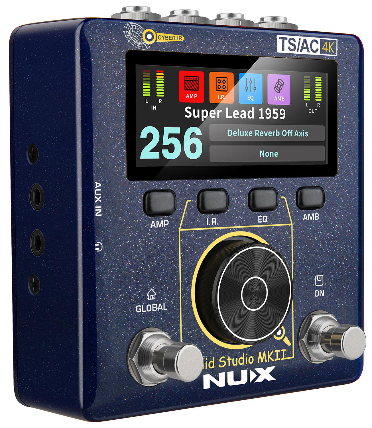 NUX Solid Studio MKII Guitar Amp Modeller Pedal - Andertons Music Co
