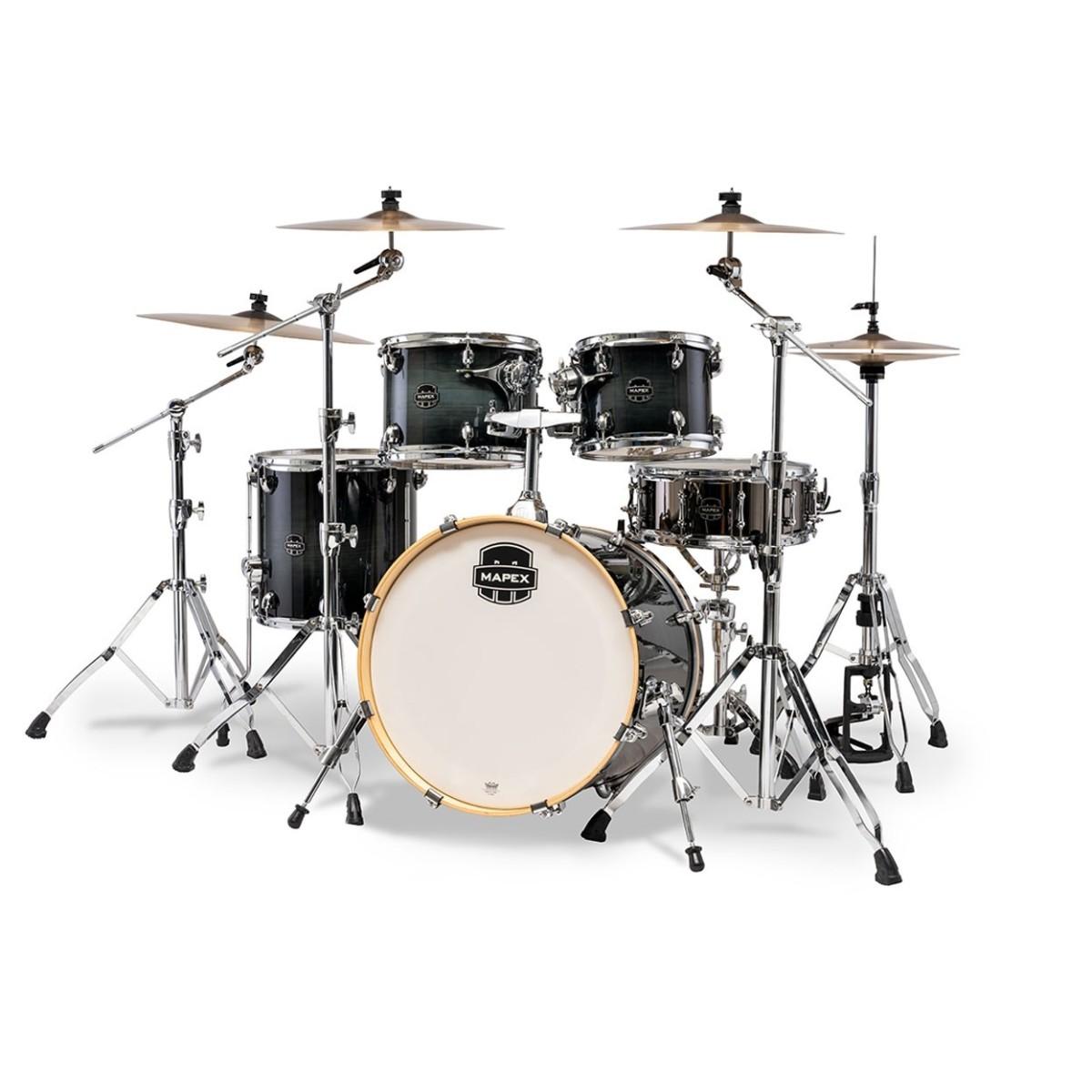 Mapex Armory 20" Fusion Acoustic Shell Pack in Black Onyx Burst - AR504SV-OZ 1.jpg