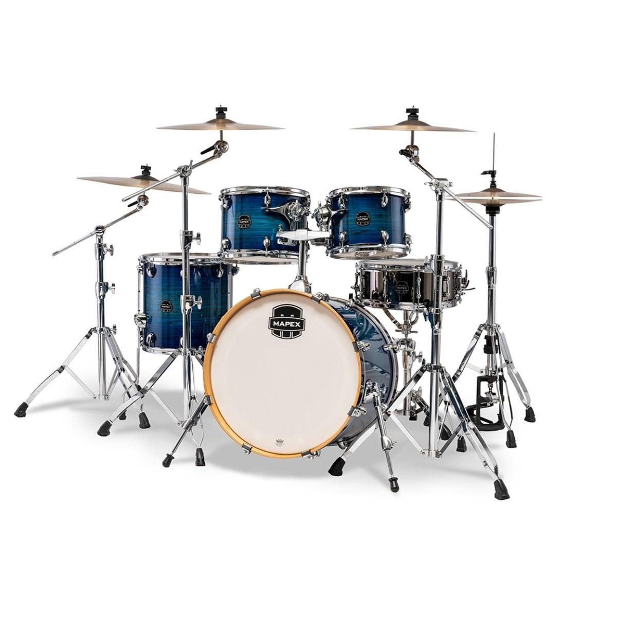 Mapex Armory Series 5 Piece 20" Fusion Shell Pack Blue Wave Burst - AR504SV-NJ 1.jpg