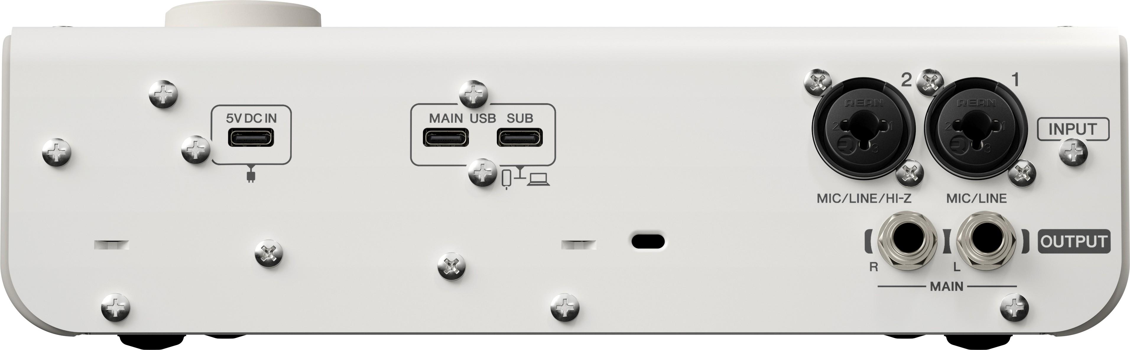 Yamaha URX22W Premium Audio Interface White - URX22W_4.jpg