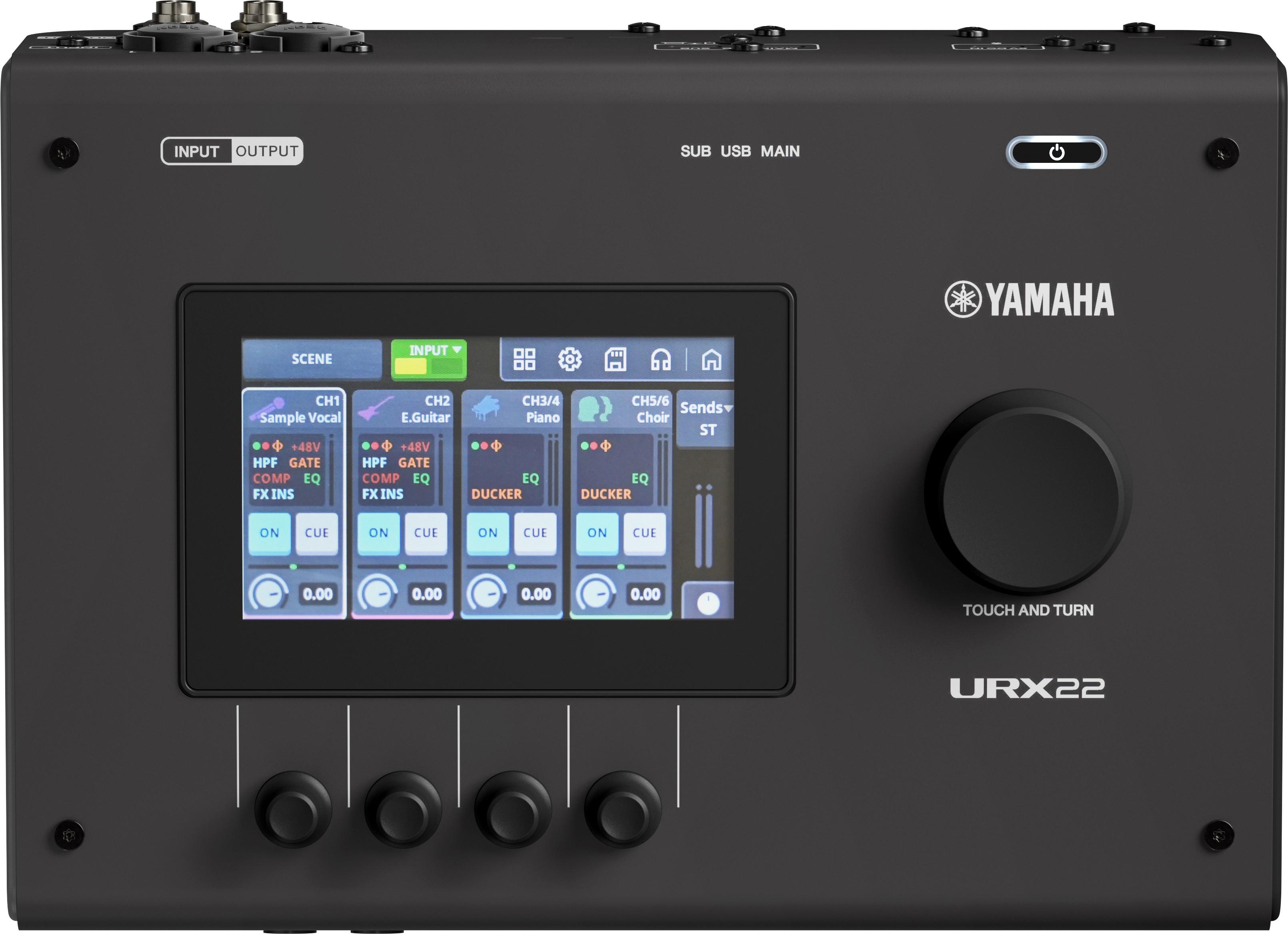 Yamaha URX22B Audio Interface Black - URX22B_1.jpg