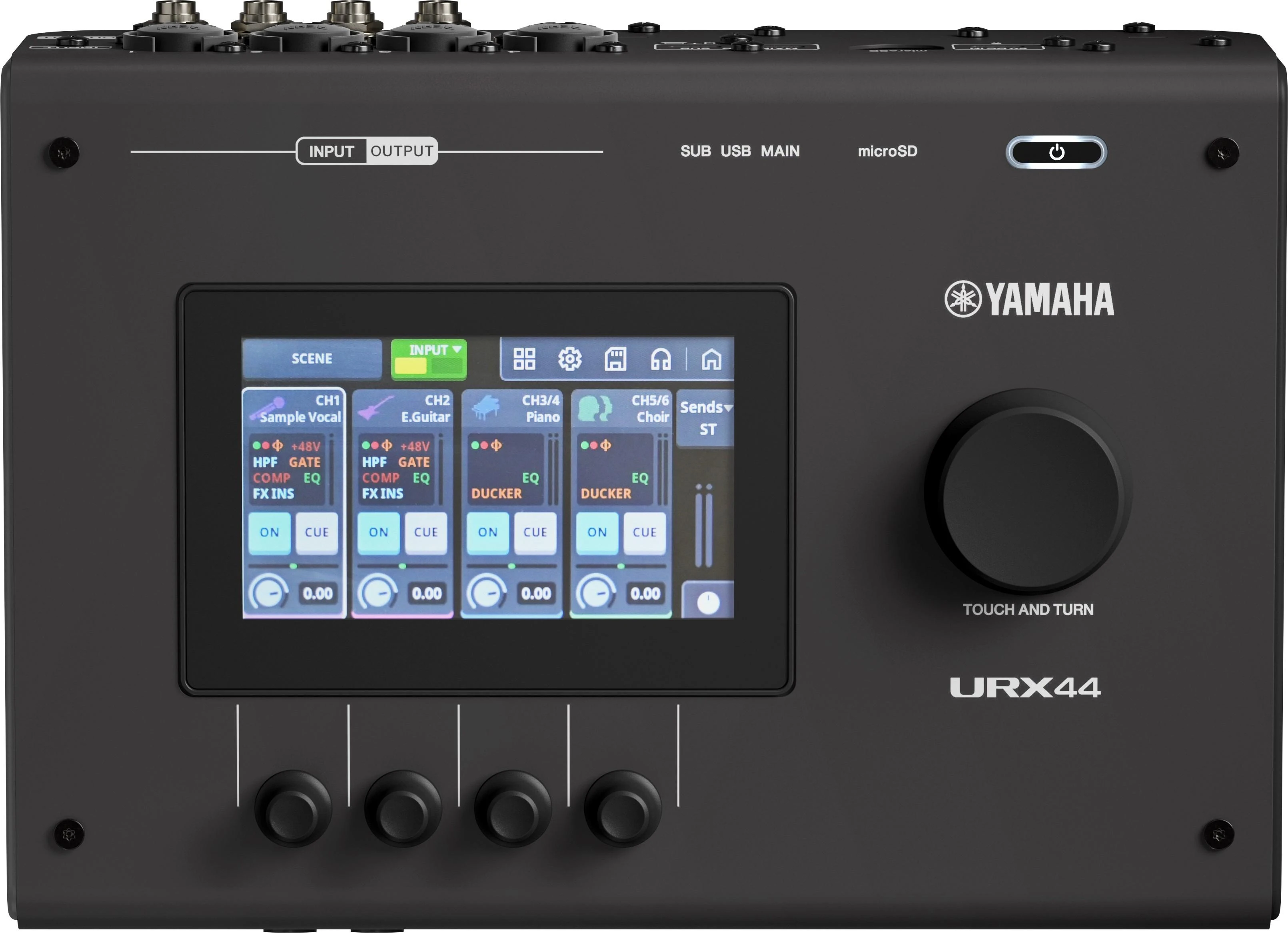 Yamaha URX44B Premium Audio Interface Black - URX44B_1.jpg