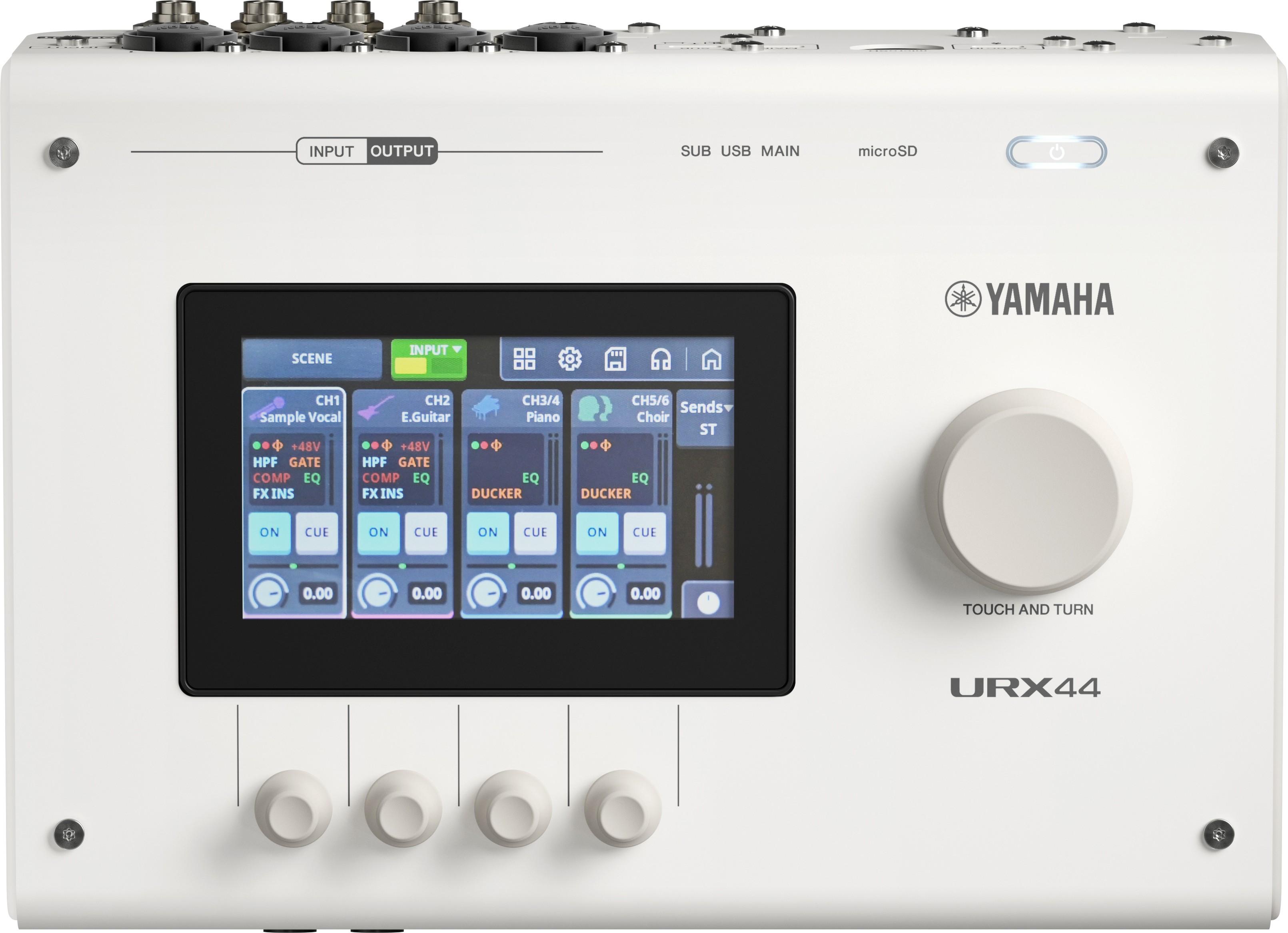 Yamaha URX44W Premium Audio Interface White - URX44W_7.jpg