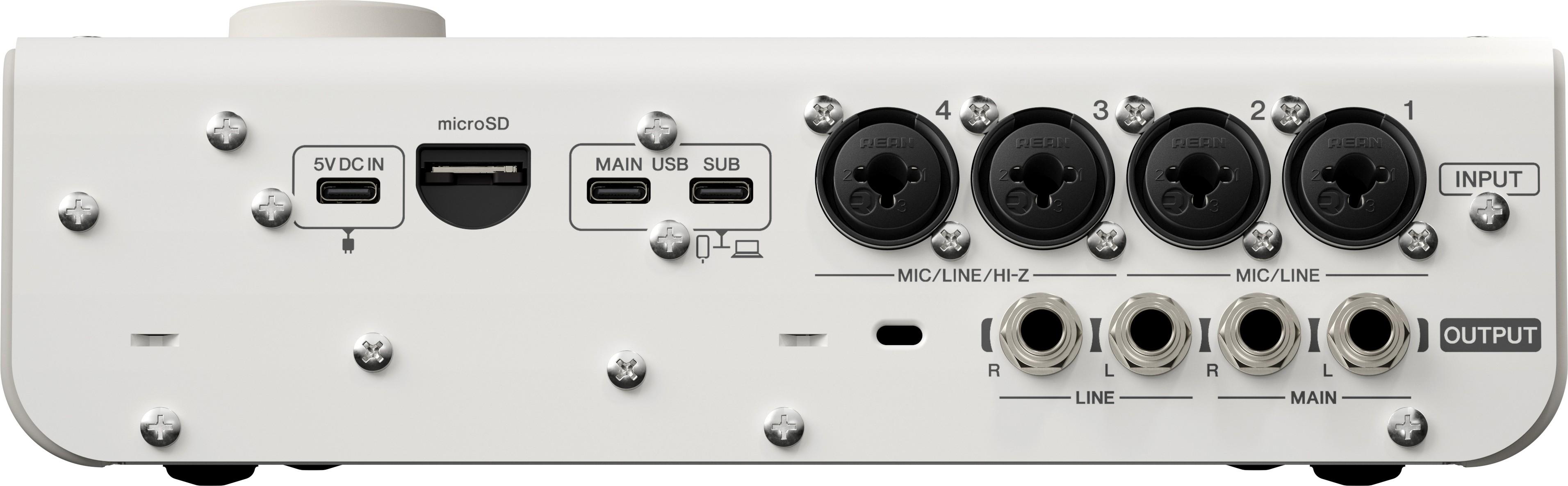 Yamaha URX44W Premium Audio Interface White - URX44W_4.jpg
