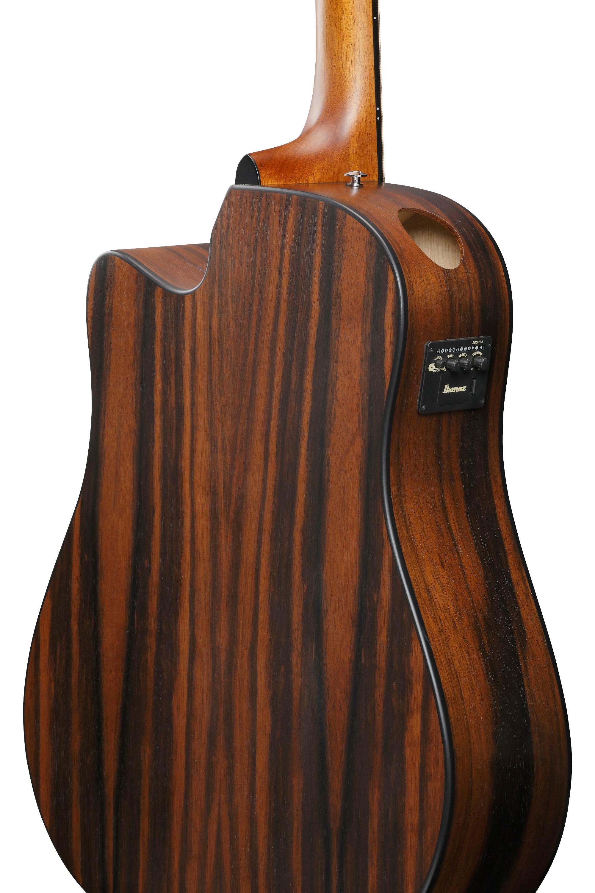 Ibanez AAD70CE-TBN Electro Acoustic Guitar in Transparent Charcoal Burst Low Gloss - AAD70CE_TBN_2Y_01_I.jpg
