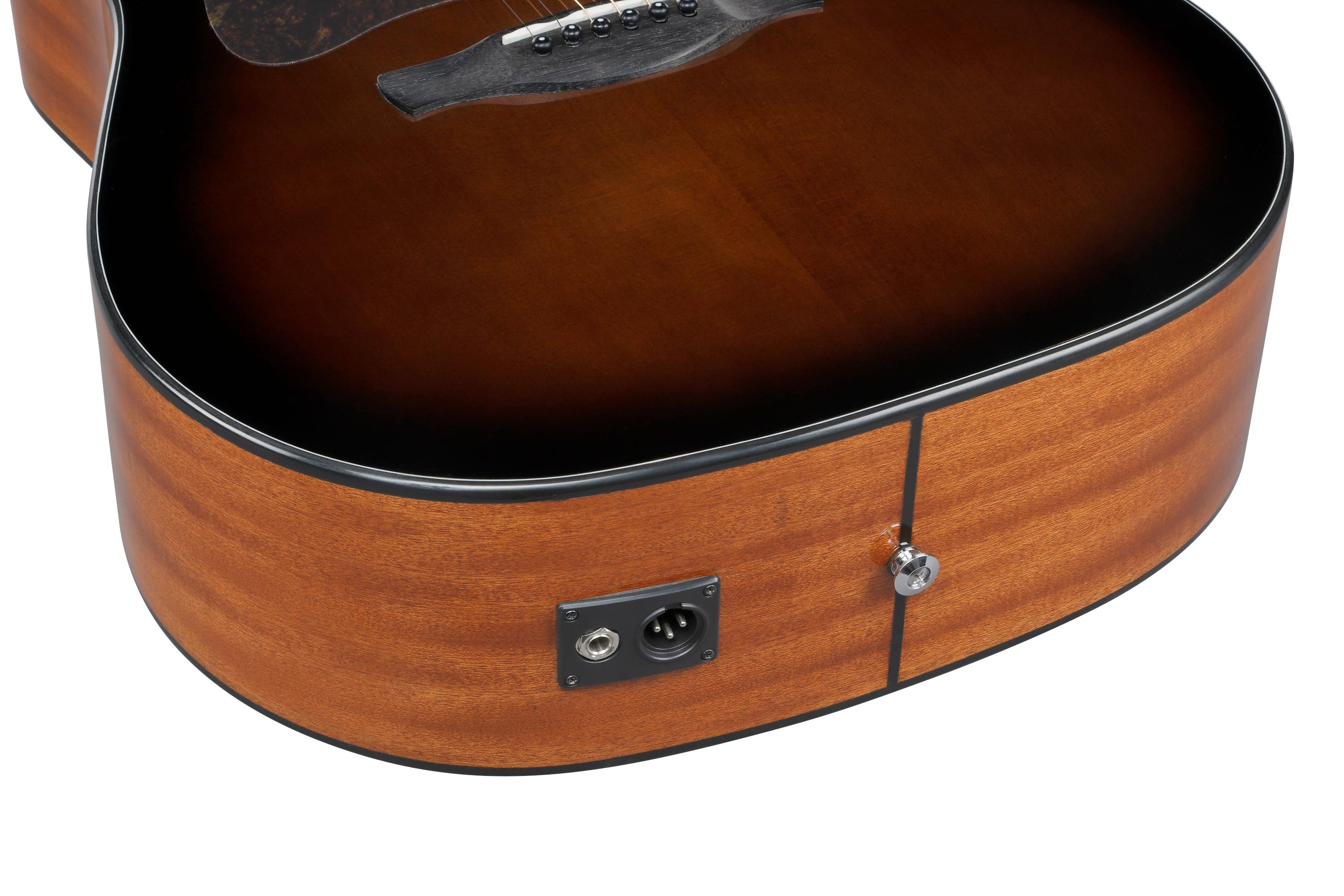Ibanez AAD51LCE-DVS Left Handed Electro Acoustic Guitar in Dark Violin Sunburst High Gloss - AAD51LCE_DVS_2Y_01_M.jpg