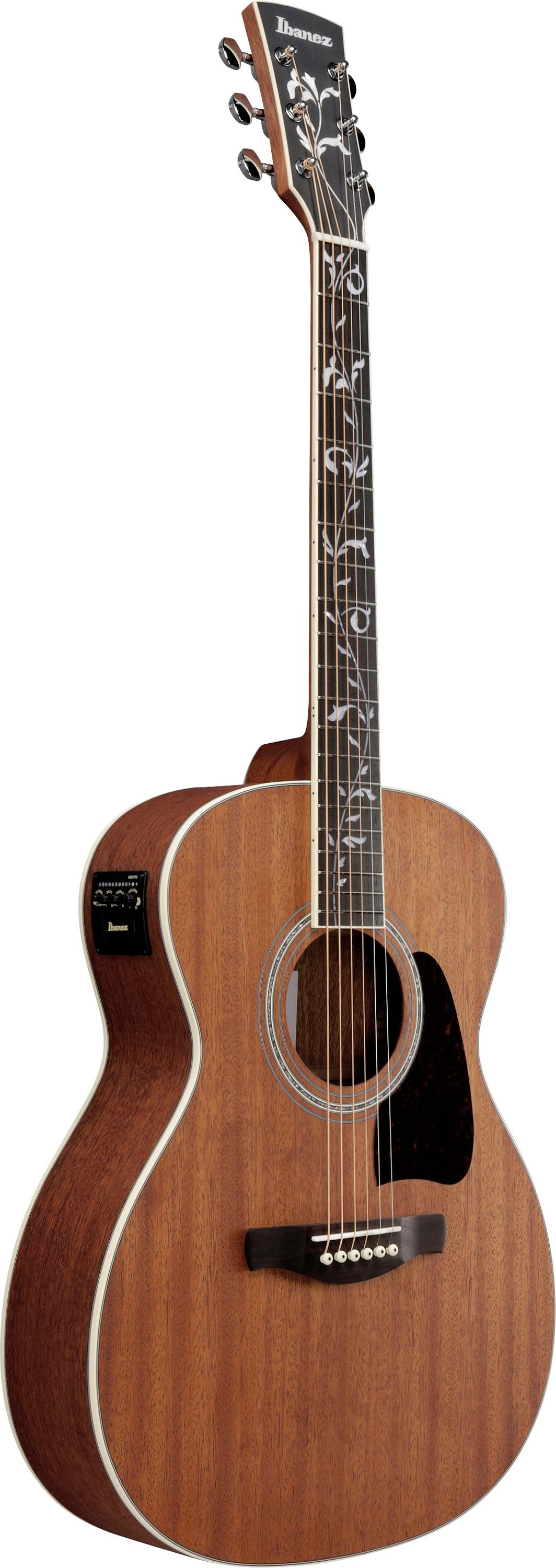 Ibanez AC390MHE-OPN Artwood Electro Acoustic Guitar in Open Pore Natural - AC390MHE_OPN_5U_01_E.jpg