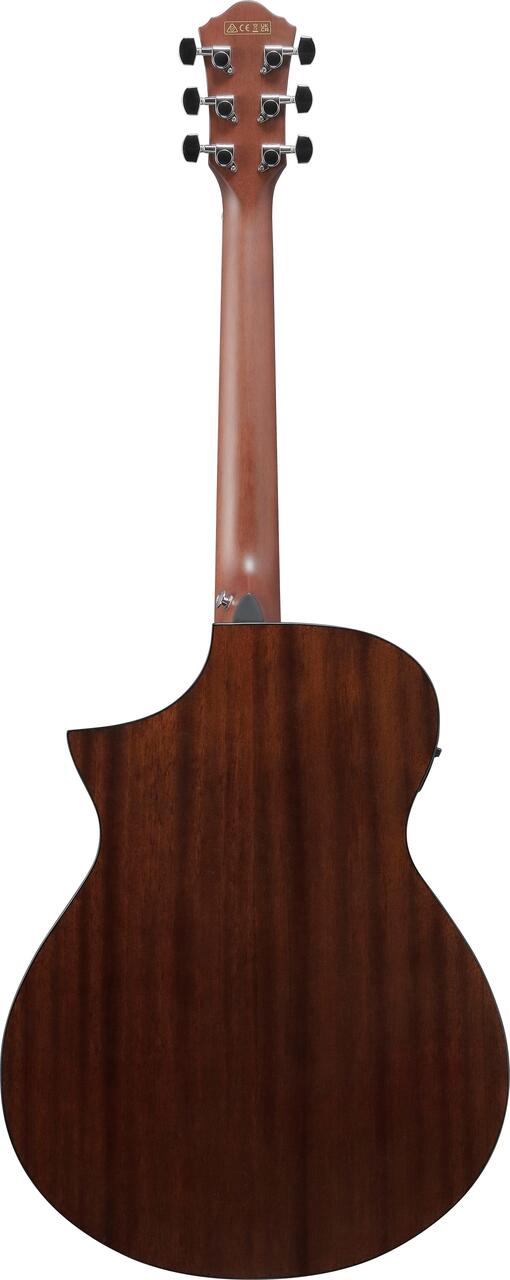 Ibanez AEWC16QA-TEH Electro Acoustic Guitar in Transparent Emerald Burst High Gloss - AEWC16QA_TEH_5B_01_C.jpg