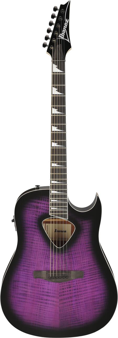 Ibanez ALT50FA-TVT Altstar Electro Acoustic Guitar in Transparent Violet Sunburst High Gloss - ALT50FA_TVT_2Y_01_A.jpg