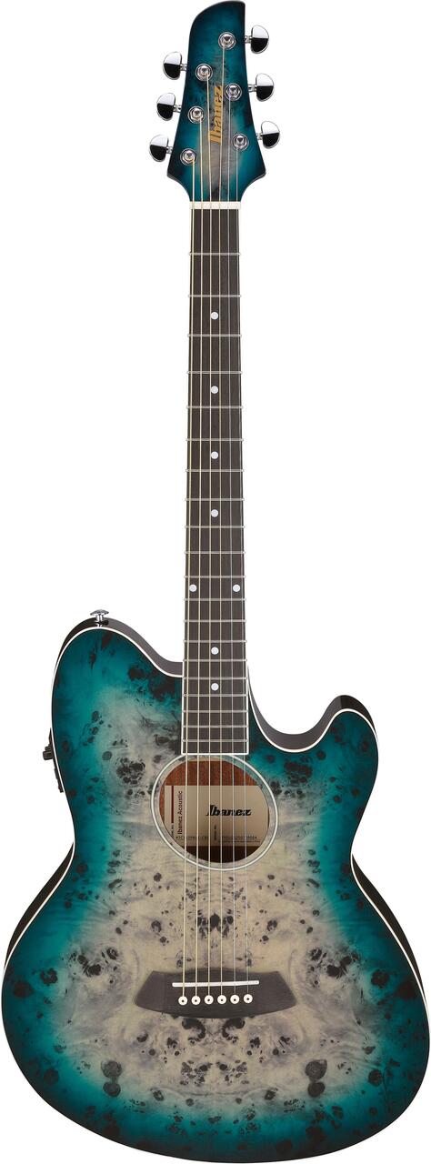 Ibanez TCY10PA-CBS Talman Electro Acoustic Guitar in Cosmic Blue Starburst High Gloss - TCY10PA_CBS_2Y_01_A.jpg