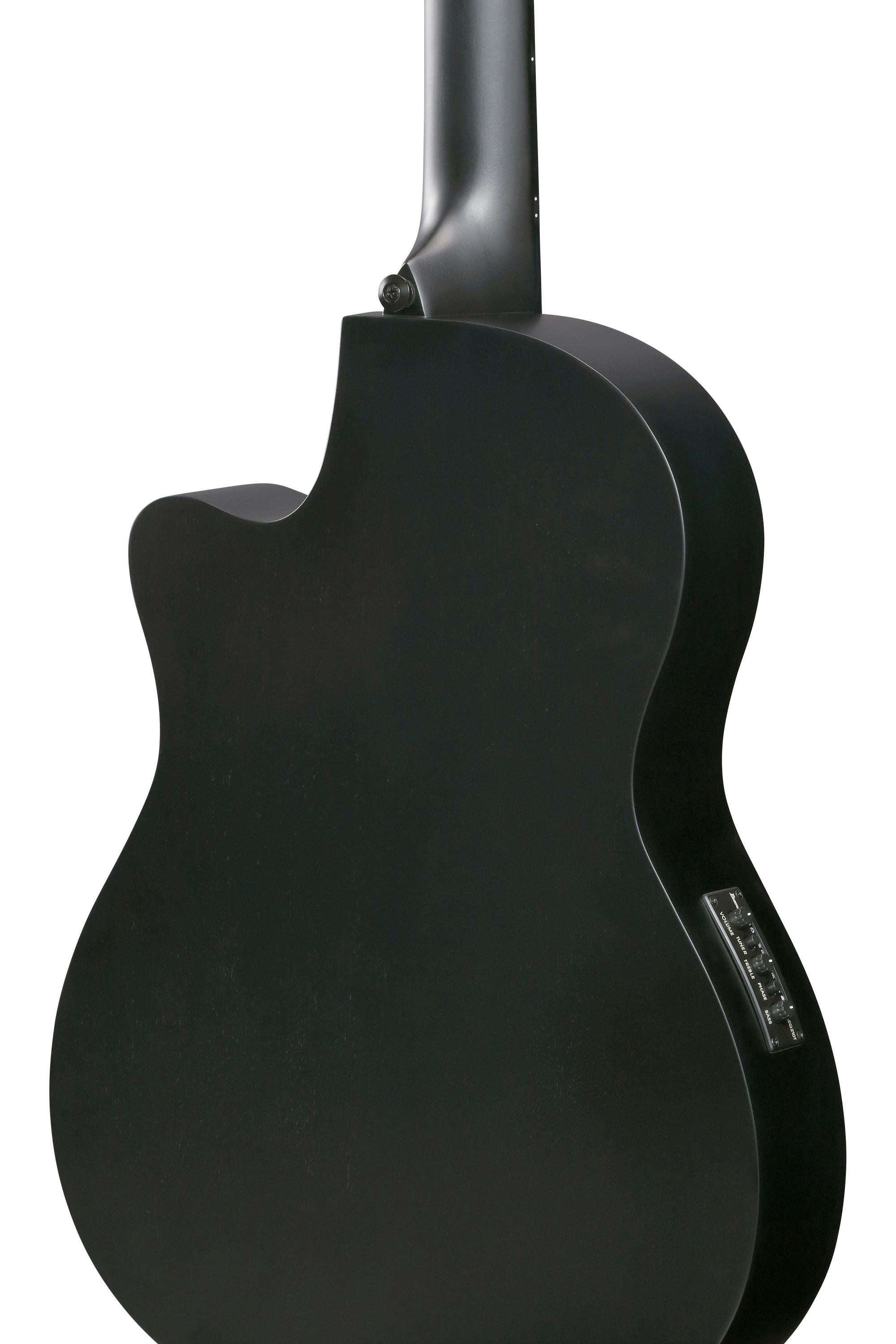 Ibanez GA621-BOT Classical Nylon String Electro Acoustic Guitar in Black Out - GA621_BOT_5B_01_I.jpg