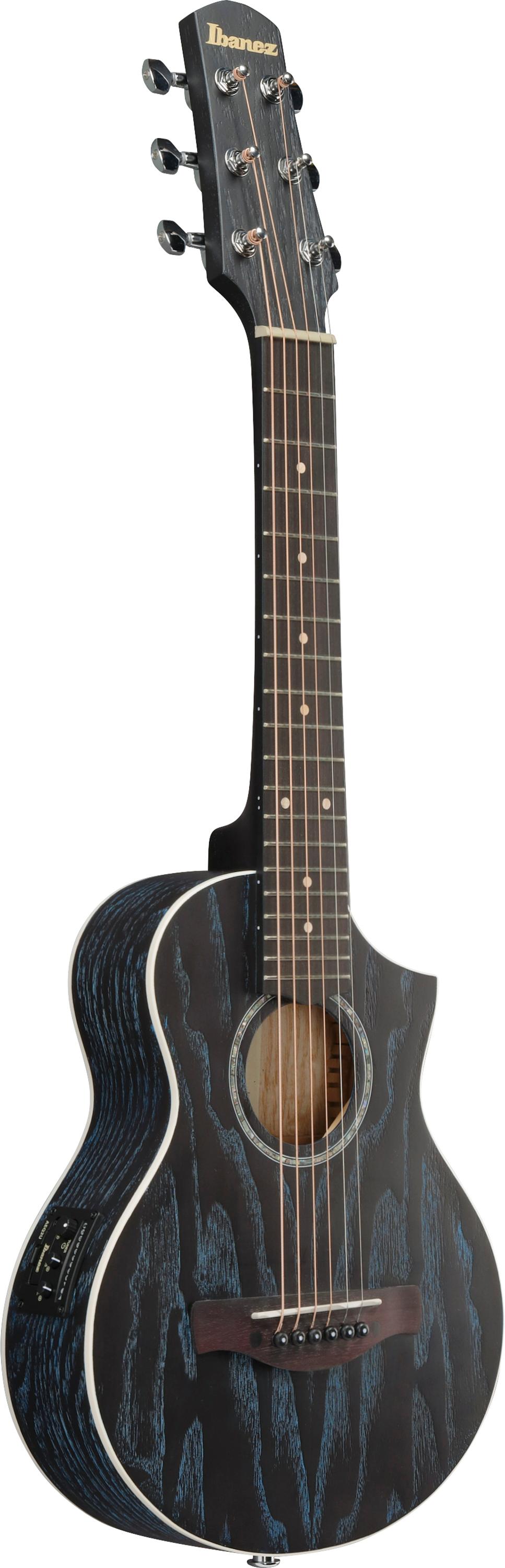 Ibanez EWP16EWB-GAO Piccolo Electro Acoustic Guitar in Galaxy Aqua Open Pore - EWP16EWB_GAO_2Y_01_E.jpg