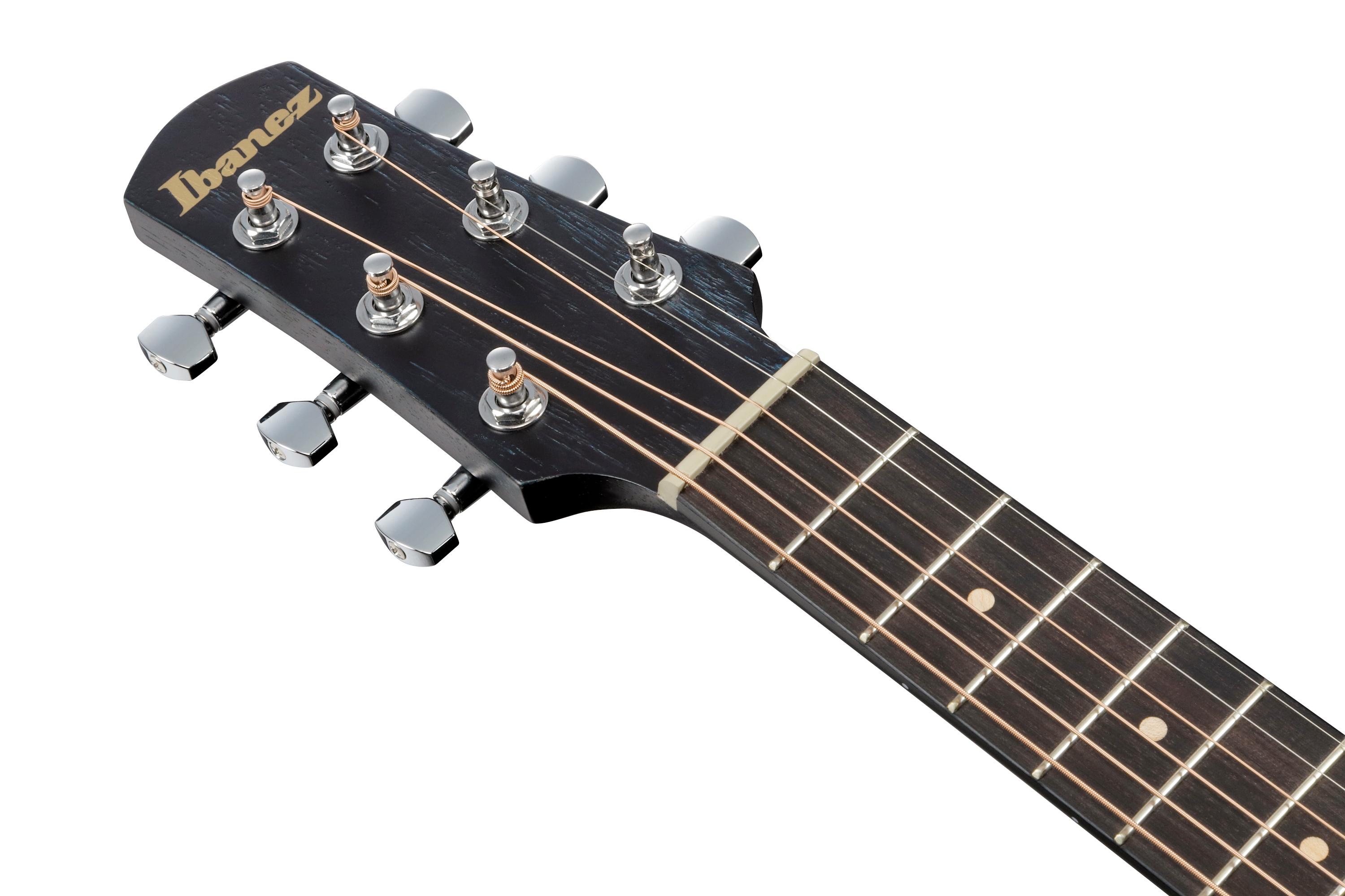 Ibanez EWP16EWB-GAO Piccolo Electro Acoustic Guitar in Galaxy Aqua Open Pore - EWP16EWB_GAO_2Y_01_J.jpg
