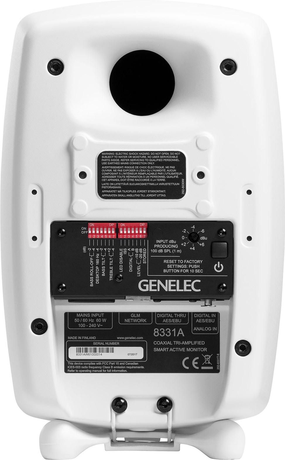 Genelec SAM 8331A Studio Monitor in White - 8331AW-7_5.jpg