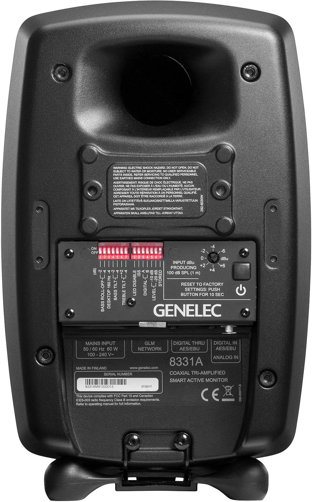 Genelec SAM 8331A Studio Monitor in Black - 8331AM-7_5.jpg