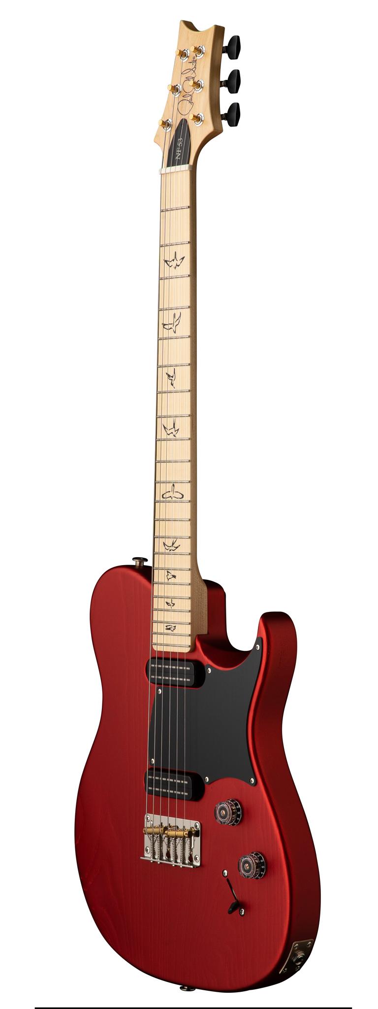 PRS NF 53 Satin Electric Guitar in Red Apple Metallic - NF 53 Red Apple Metallic Satin_3quarter.jpg