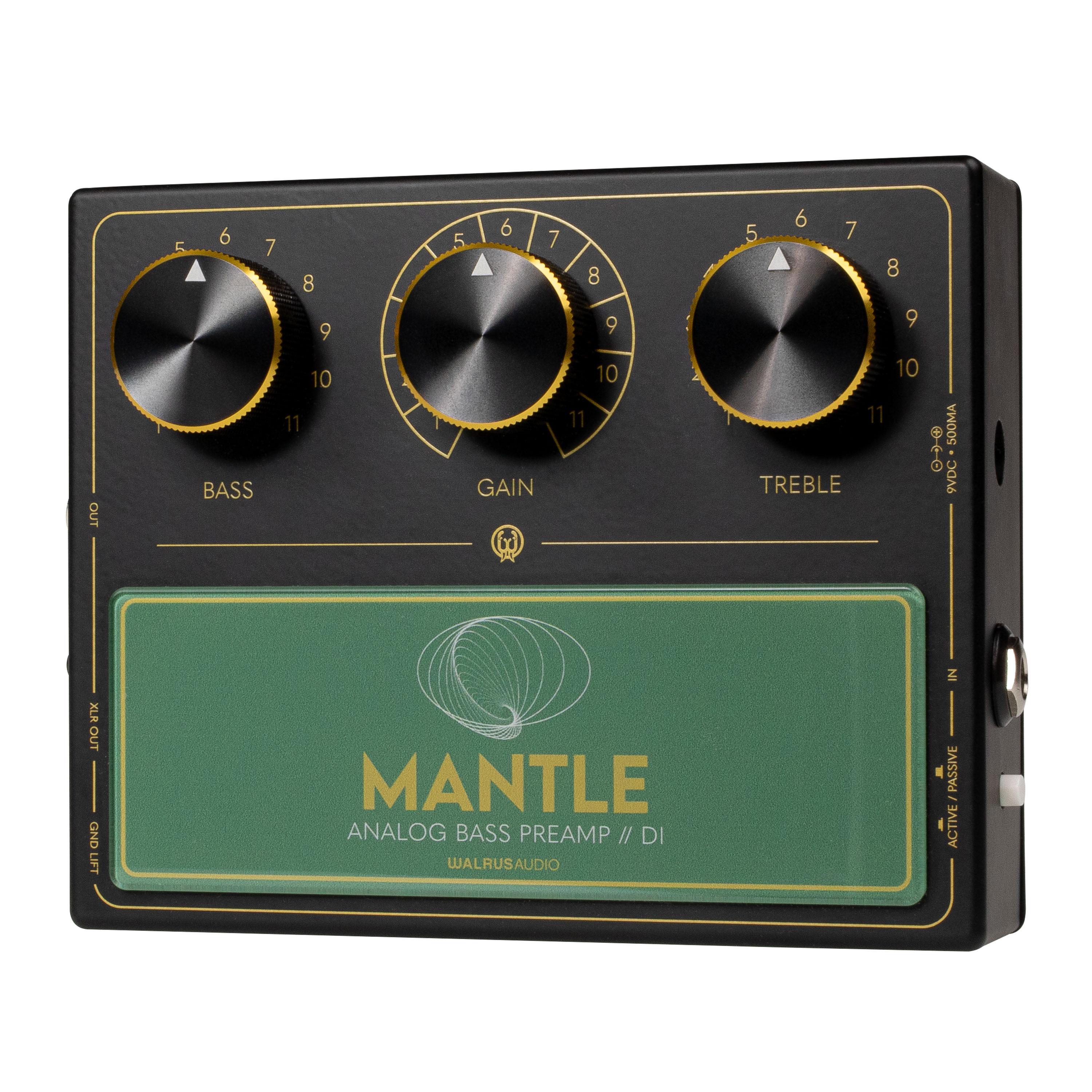 Walrus Audio Mantle Analogue Bass Preamp/DI Pedal - Andertons